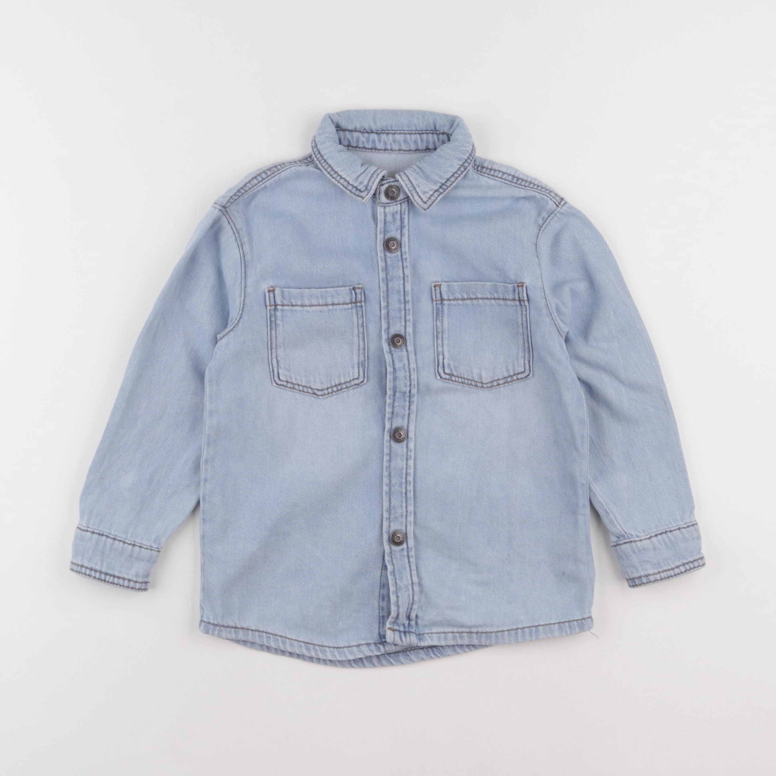 Vertbaudet - chemise bleu - 5 ans