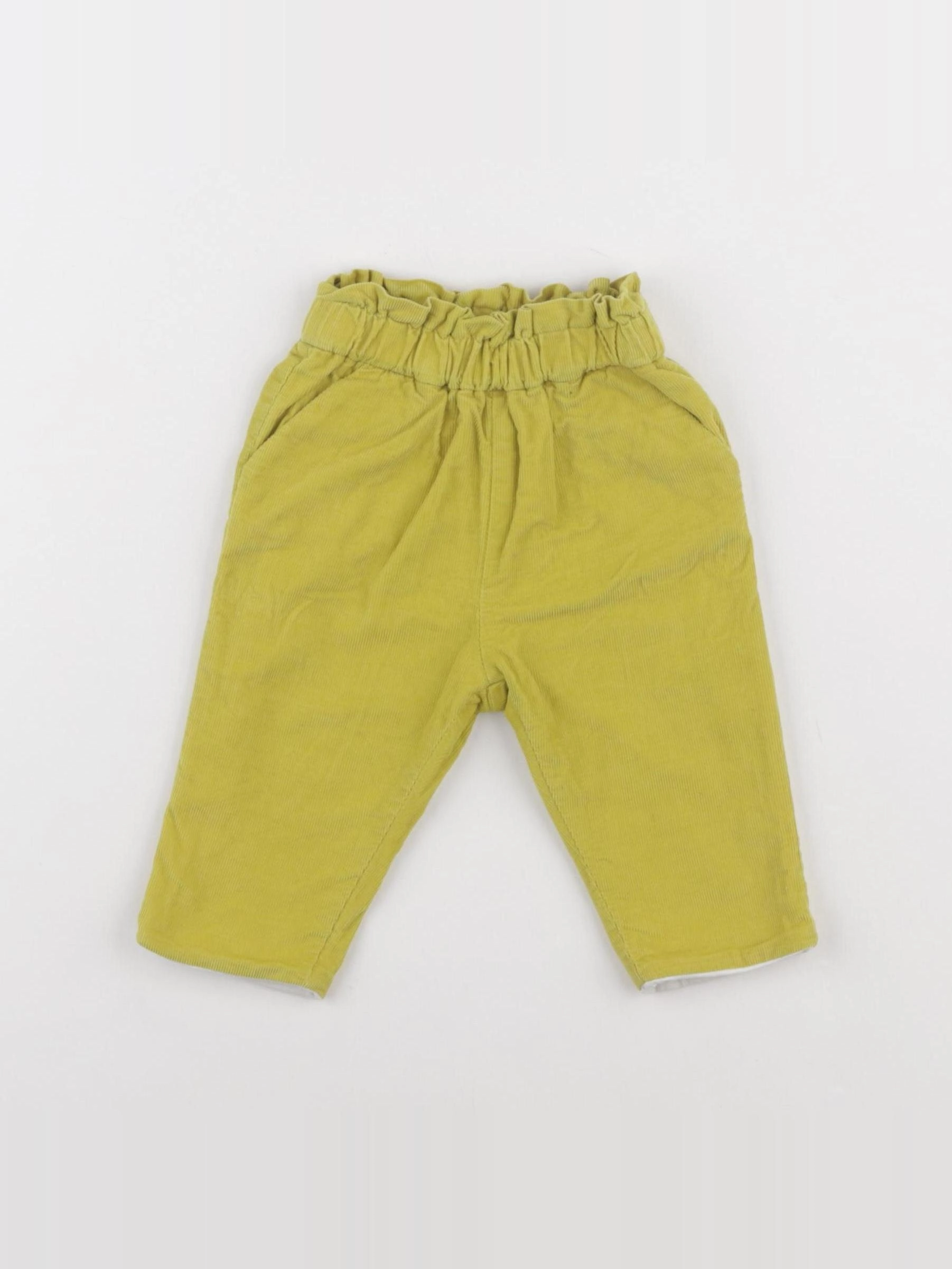 Jacadi - pantalon jaune - 6 mois