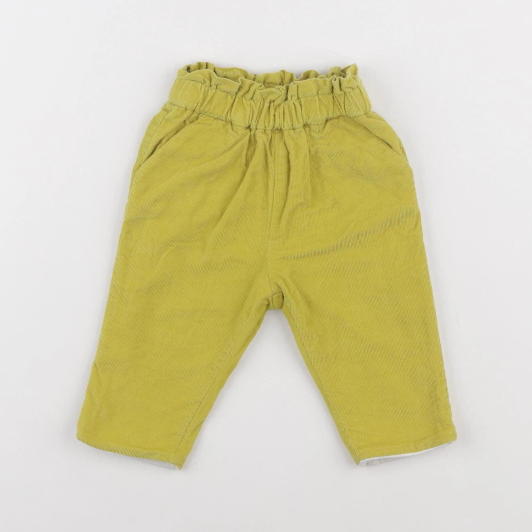 Jacadi - pantalon jaune - 6 mois