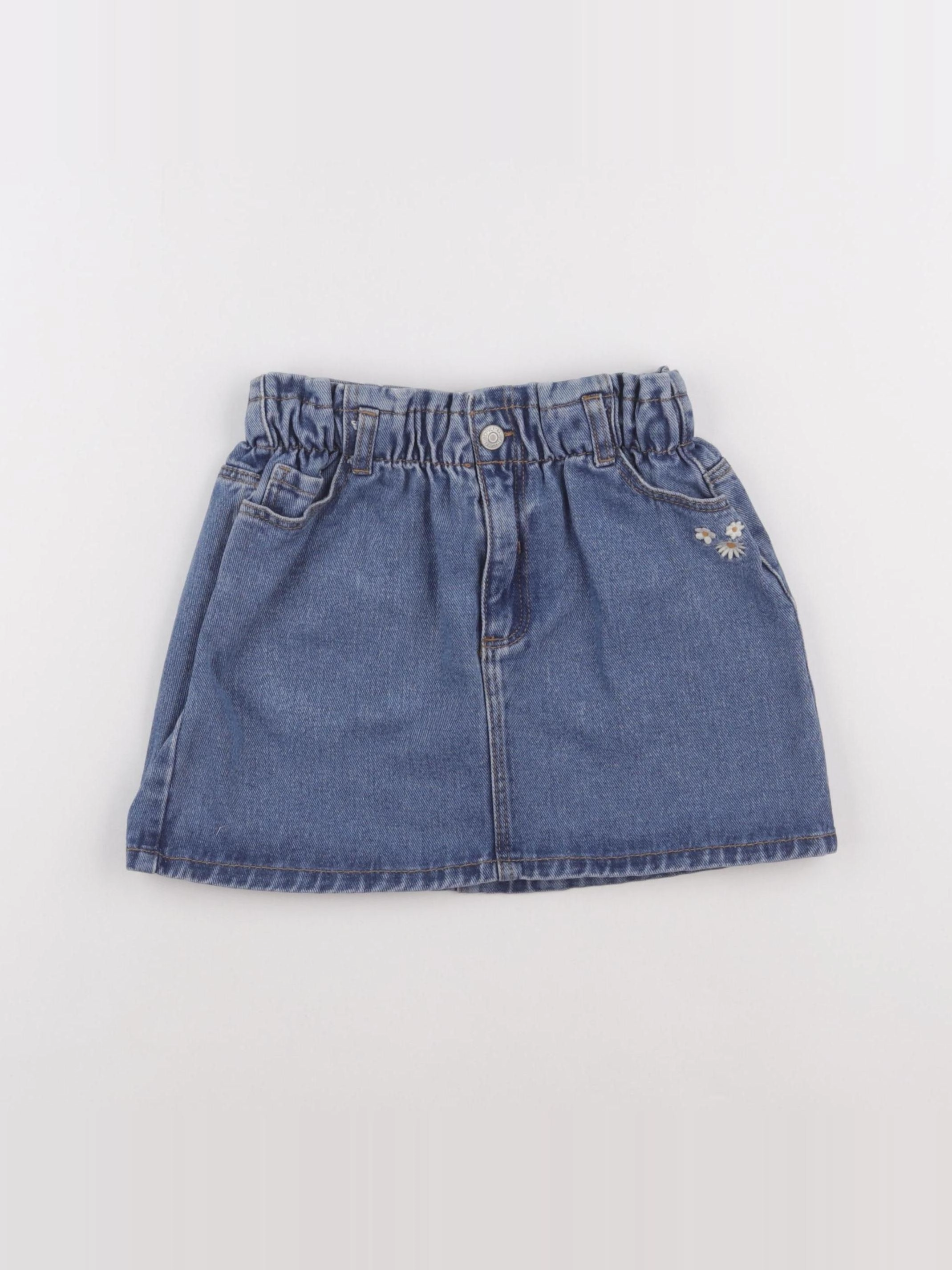 Vertbaudet - jupe bleu - 9 ans