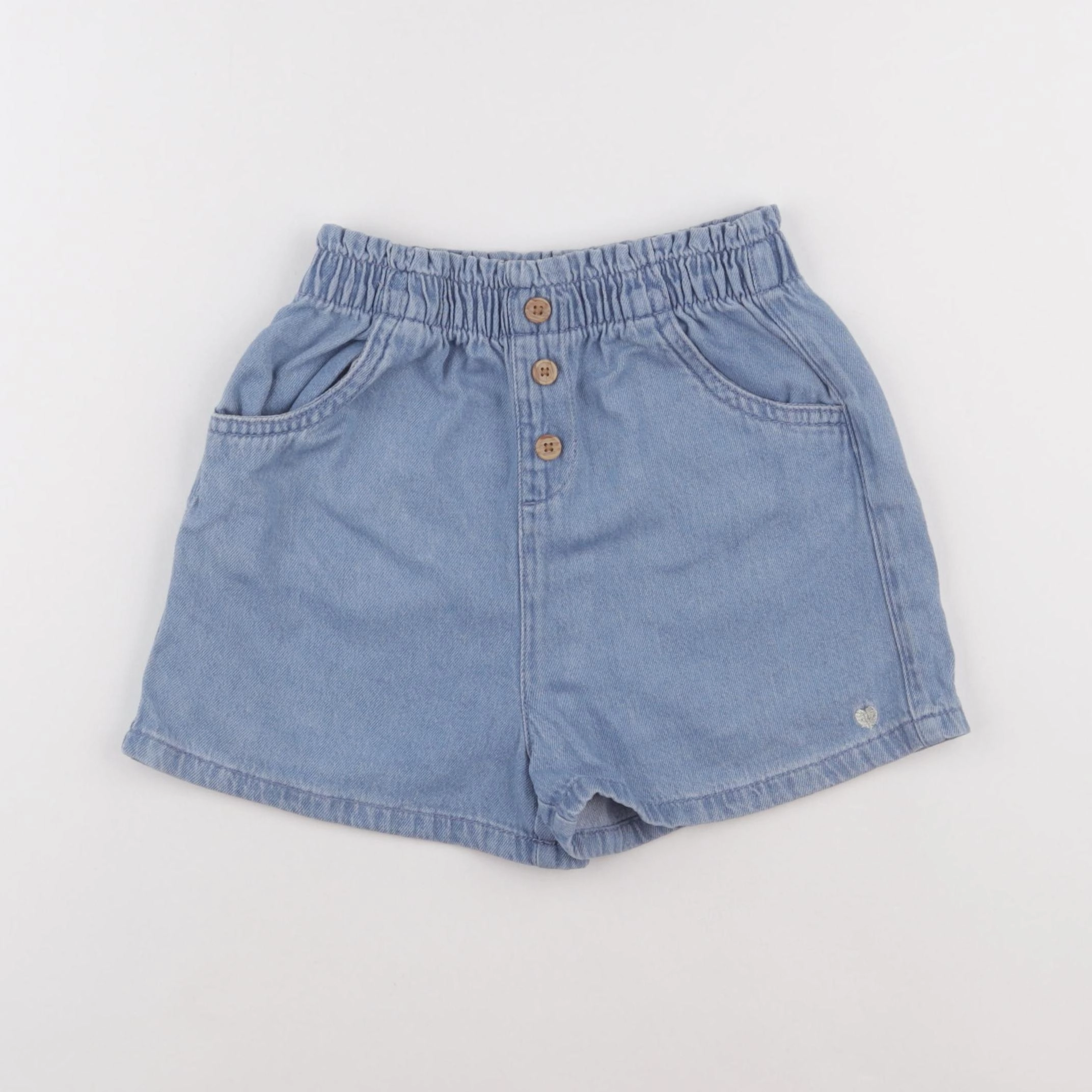 Vertbaudet - short bleu - 8 ans