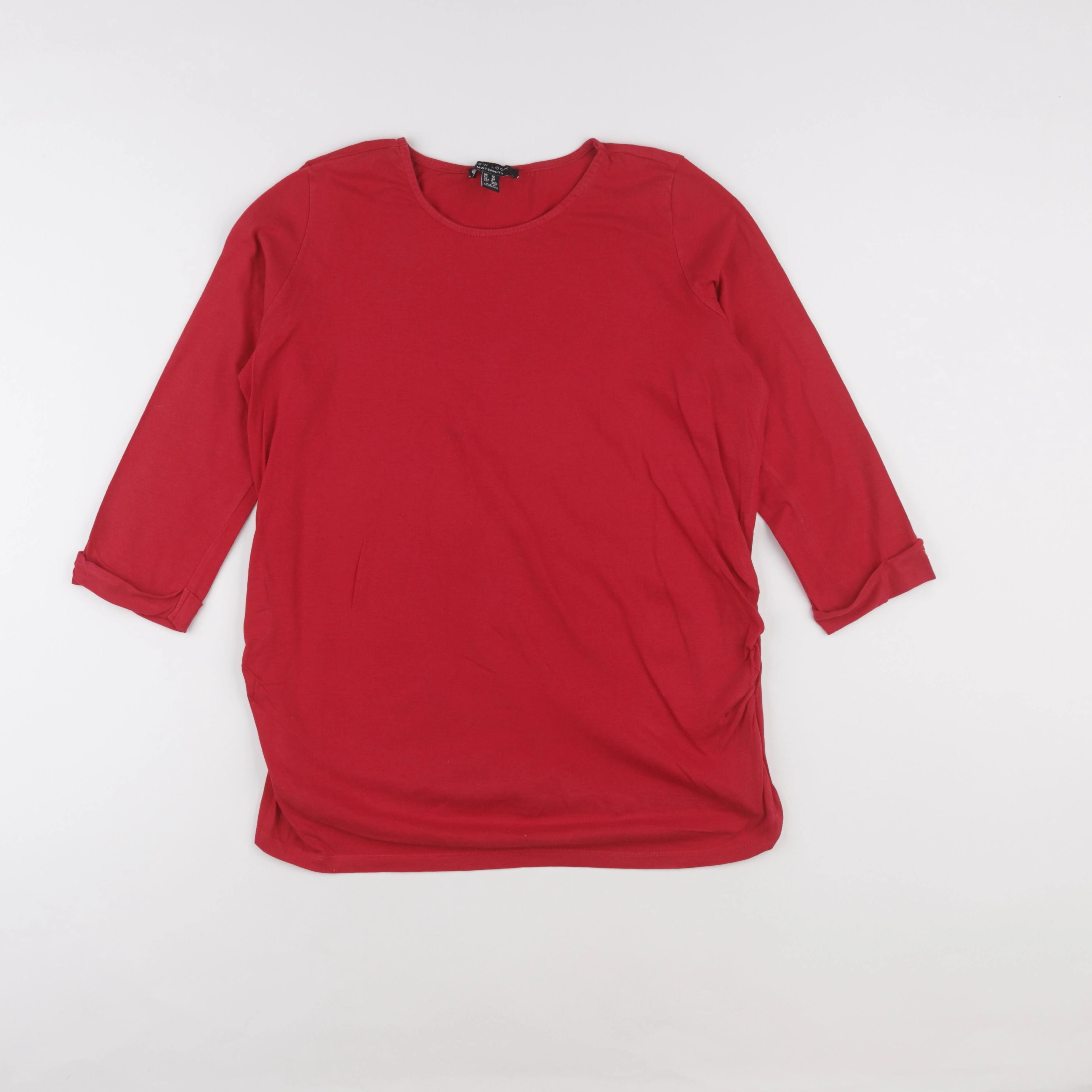 New Look - tee-shirt grossesse rouge - 38