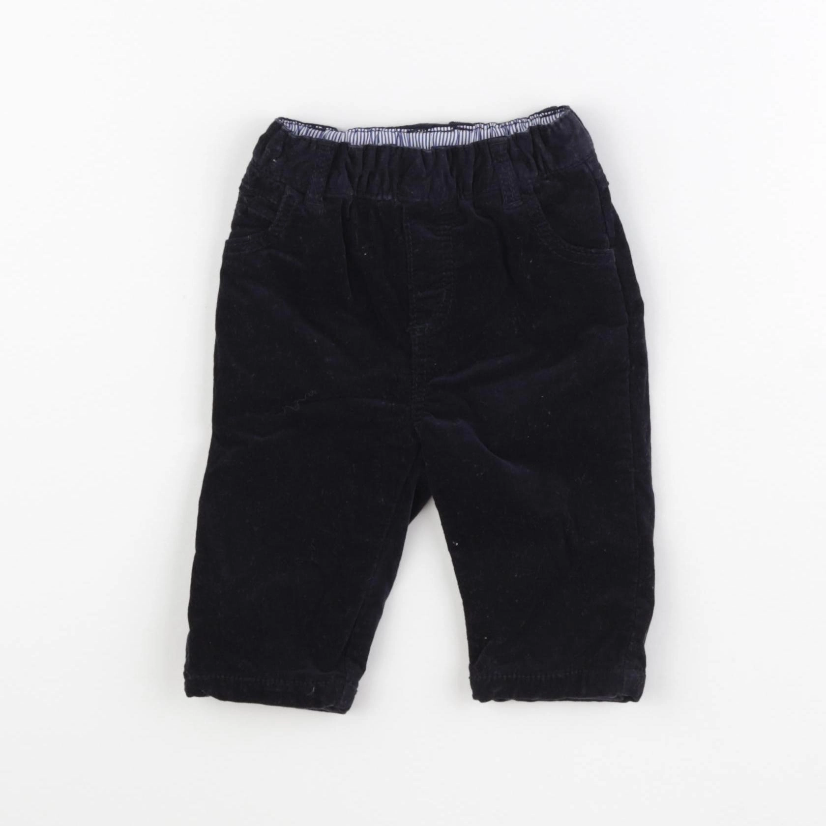 Cyrillus - pantalon bleu - 6 mois