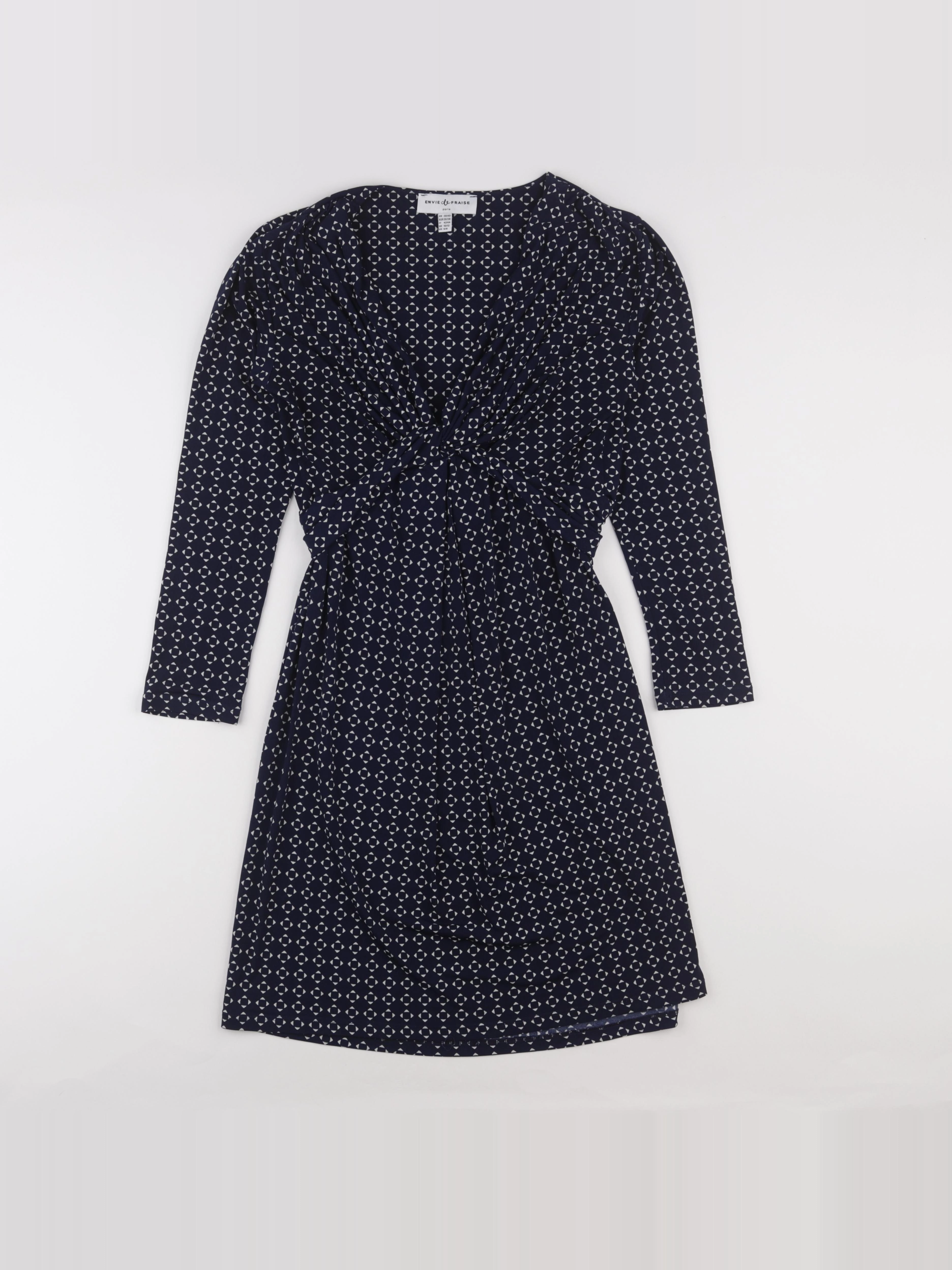Envie de fraise - robe grossesse bleu - 38 à 40