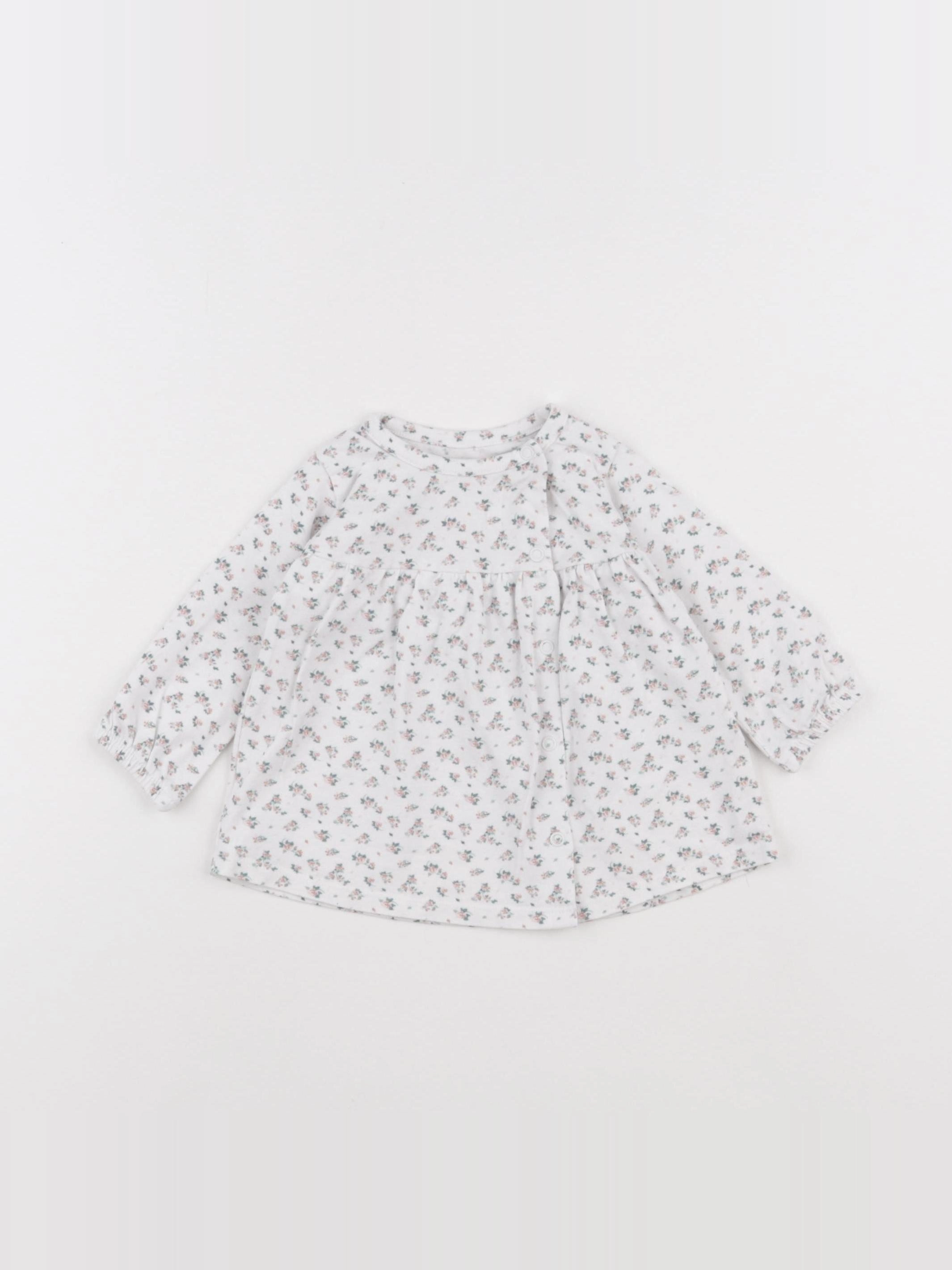 Vertbaudet - tee-shirt multicolore - 3 mois