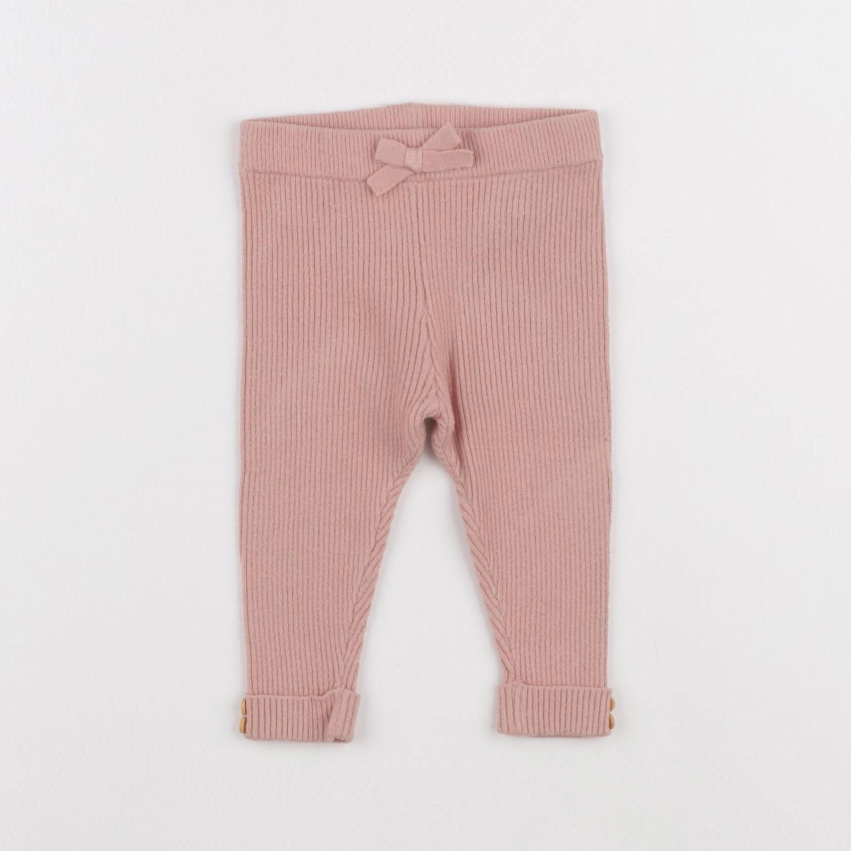 Vertbaudet - legging rose - 6 mois