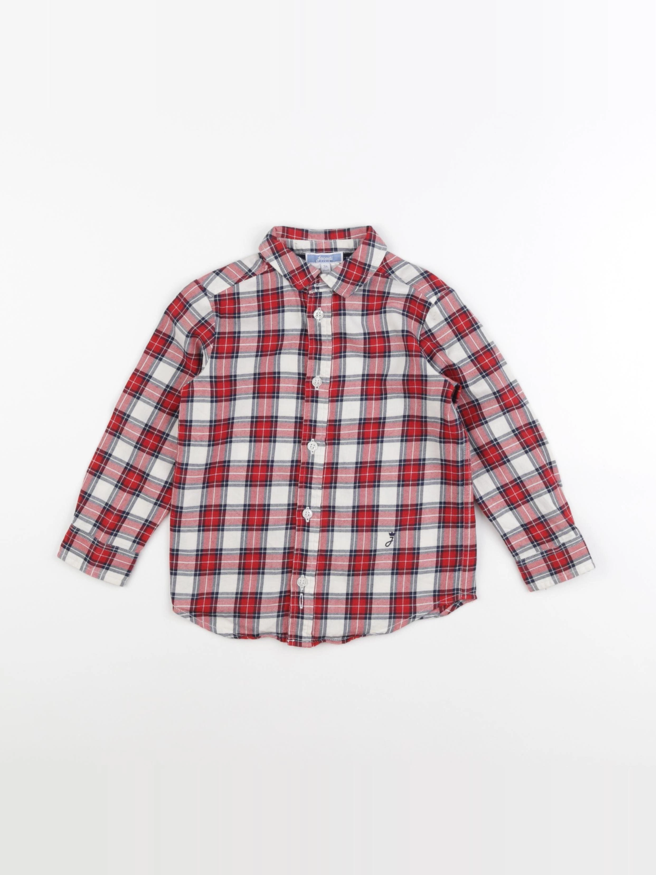 Jacadi - chemise rouge - 3 ans