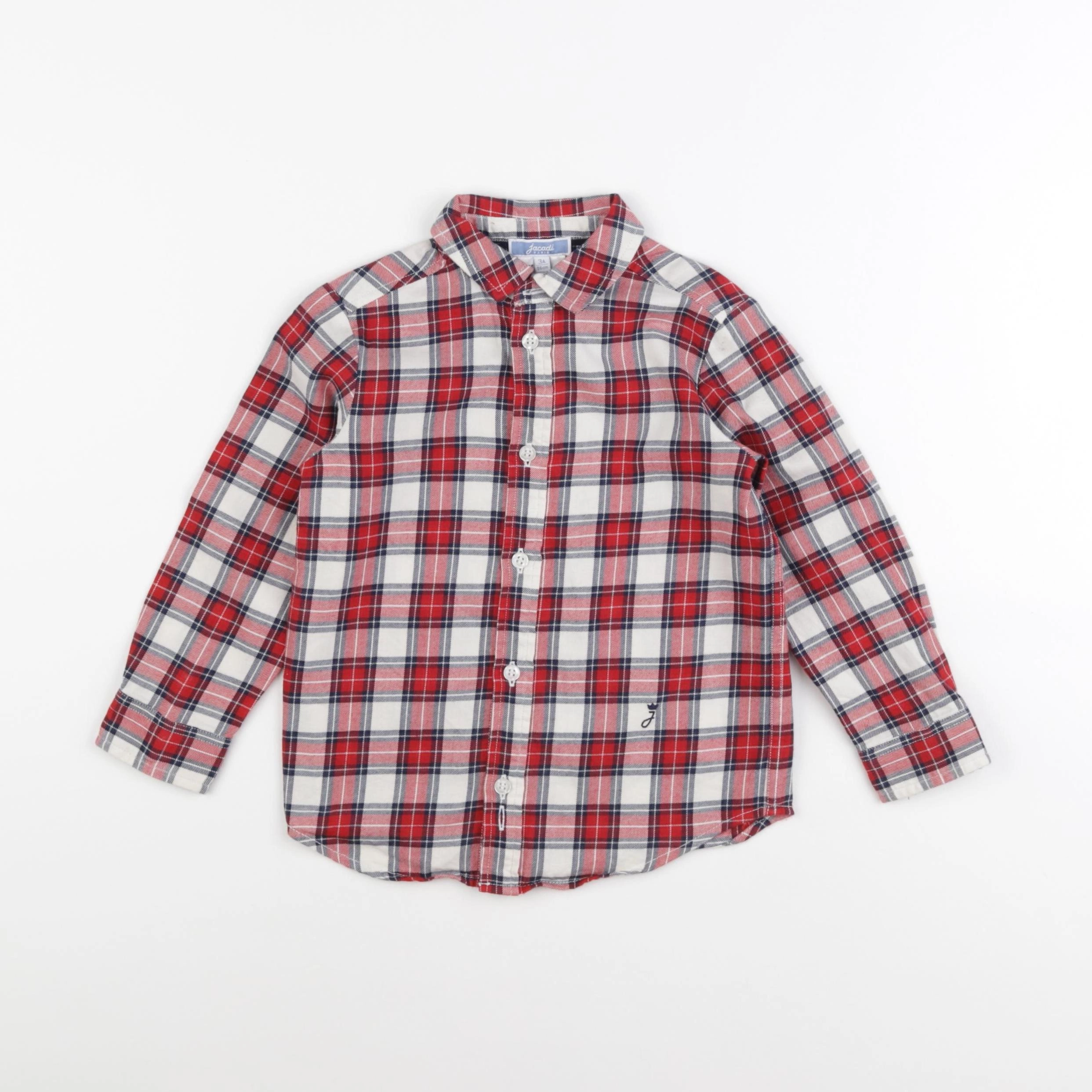 Jacadi - chemise rouge - 3 ans