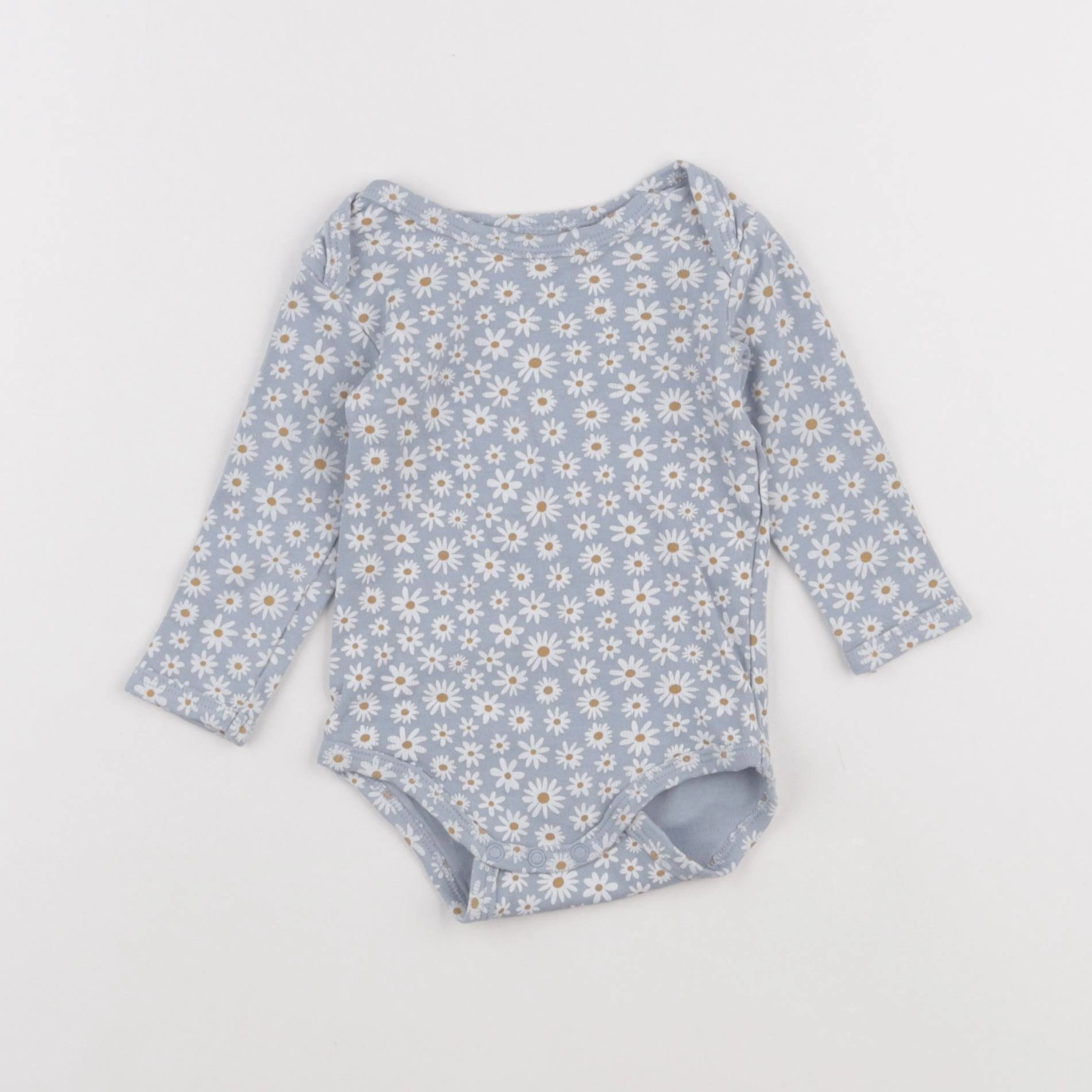 Vertbaudet - body bleu - 6 mois
