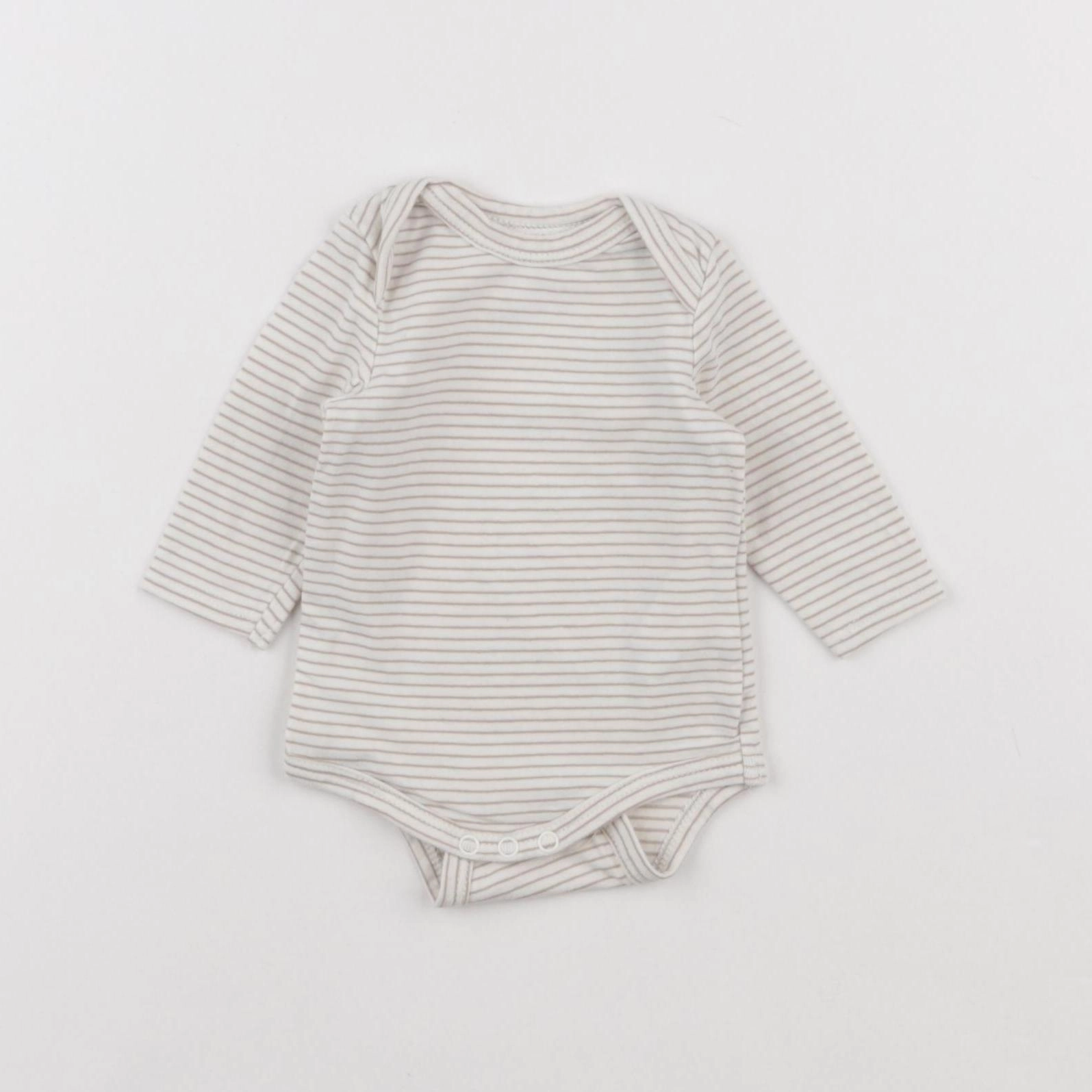 Tape à l'oeil - body beige - 0 mois