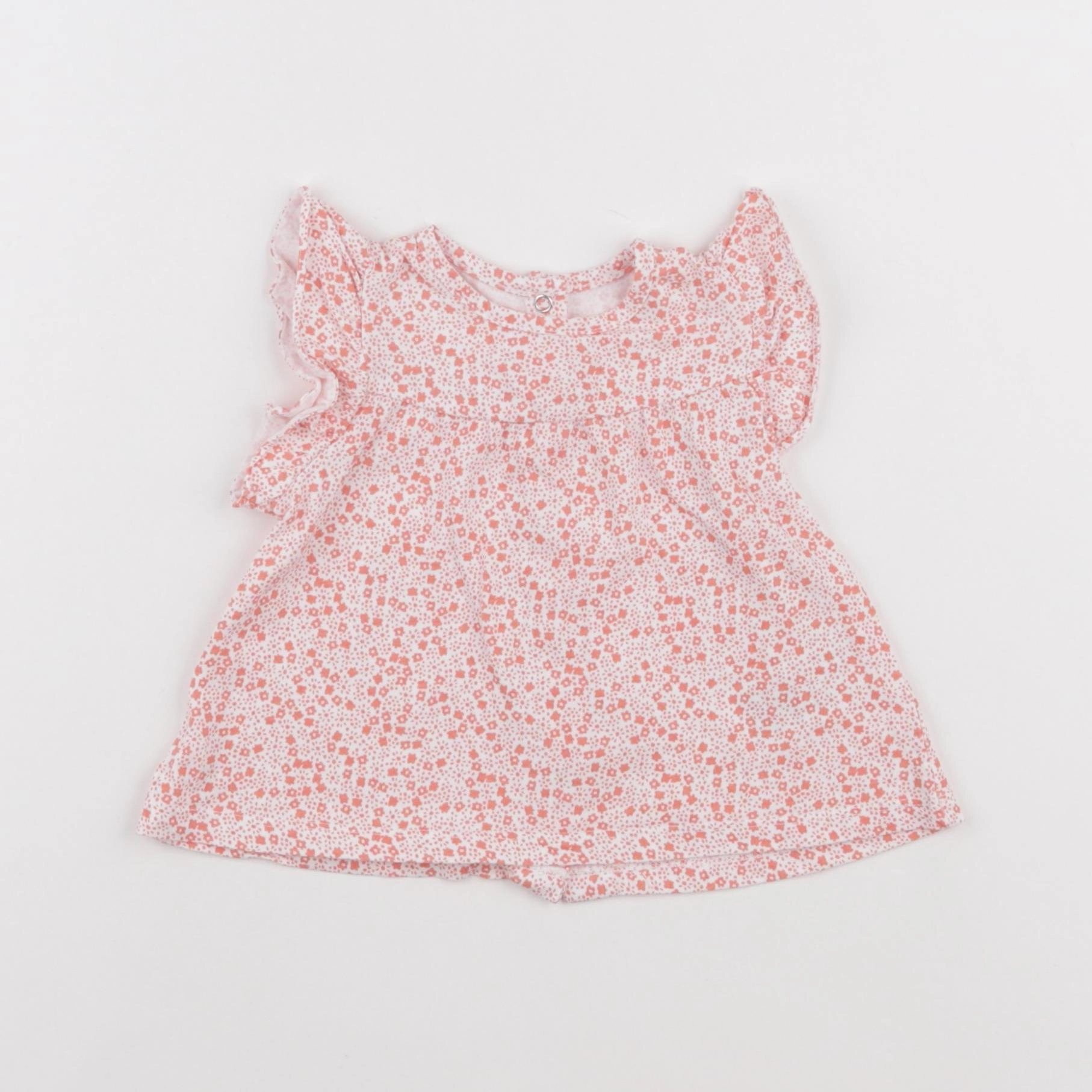 Vertbaudet - tee-shirt orange - 9 mois