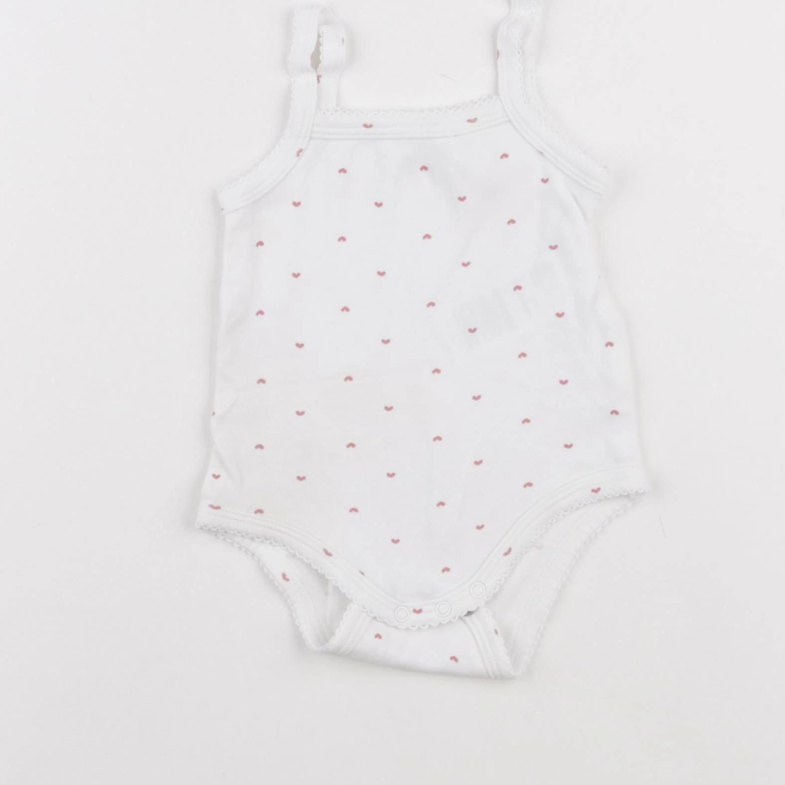 Vertbaudet - body blanc - 9 mois