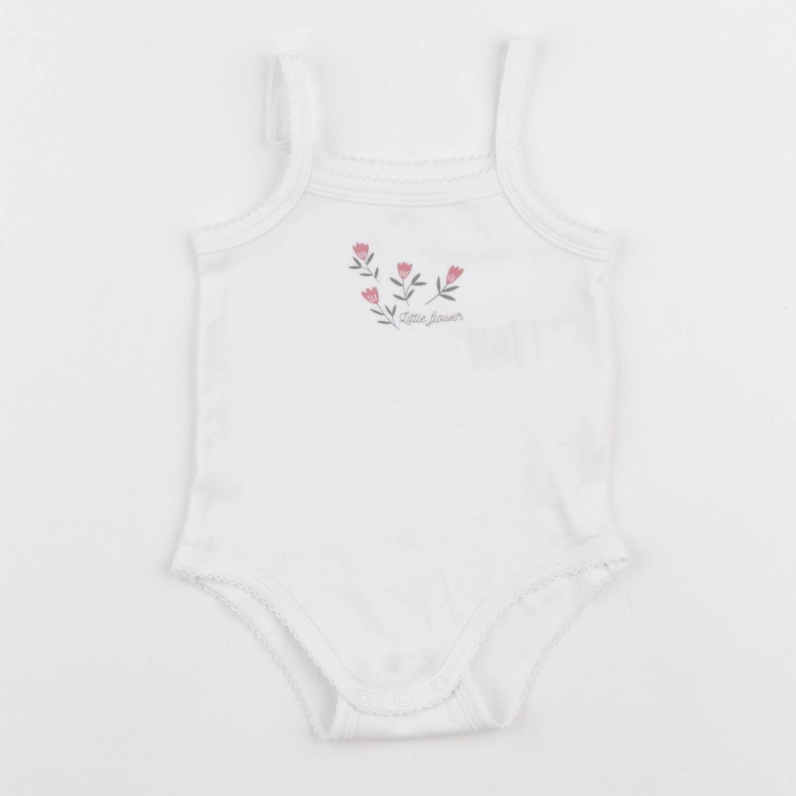 Vertbaudet - body blanc - 9 mois