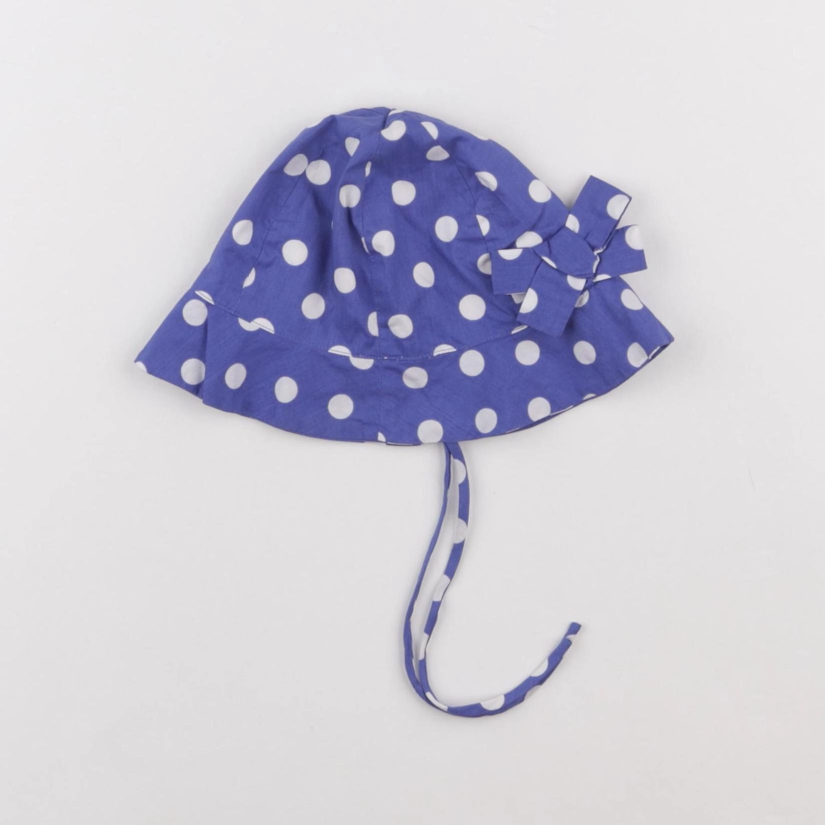 Jacadi - chapeau blanc, bleu - 18 mois