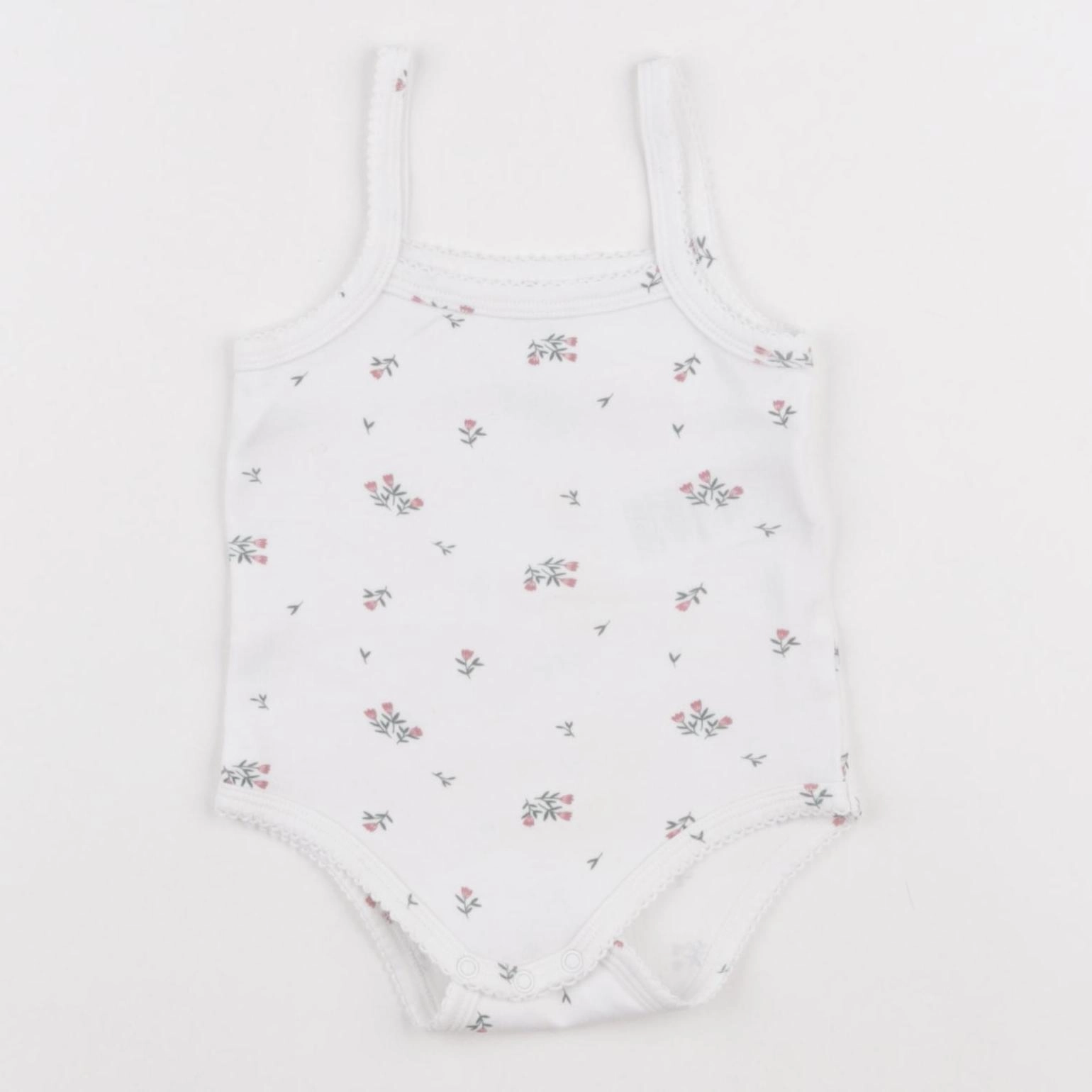 Vertbaudet - body blanc - 9 mois