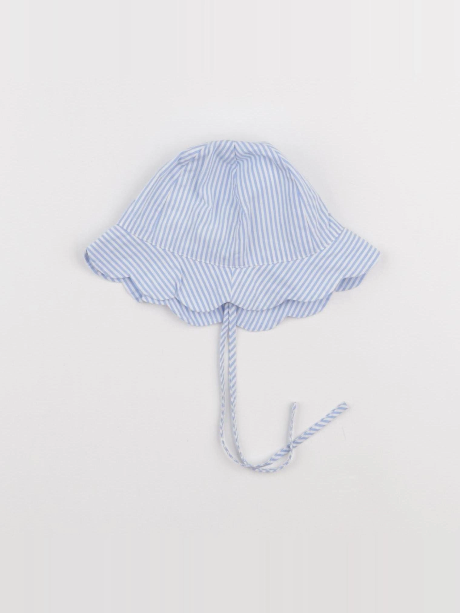 Jacadi - chapeau blanc, bleu - 18 mois