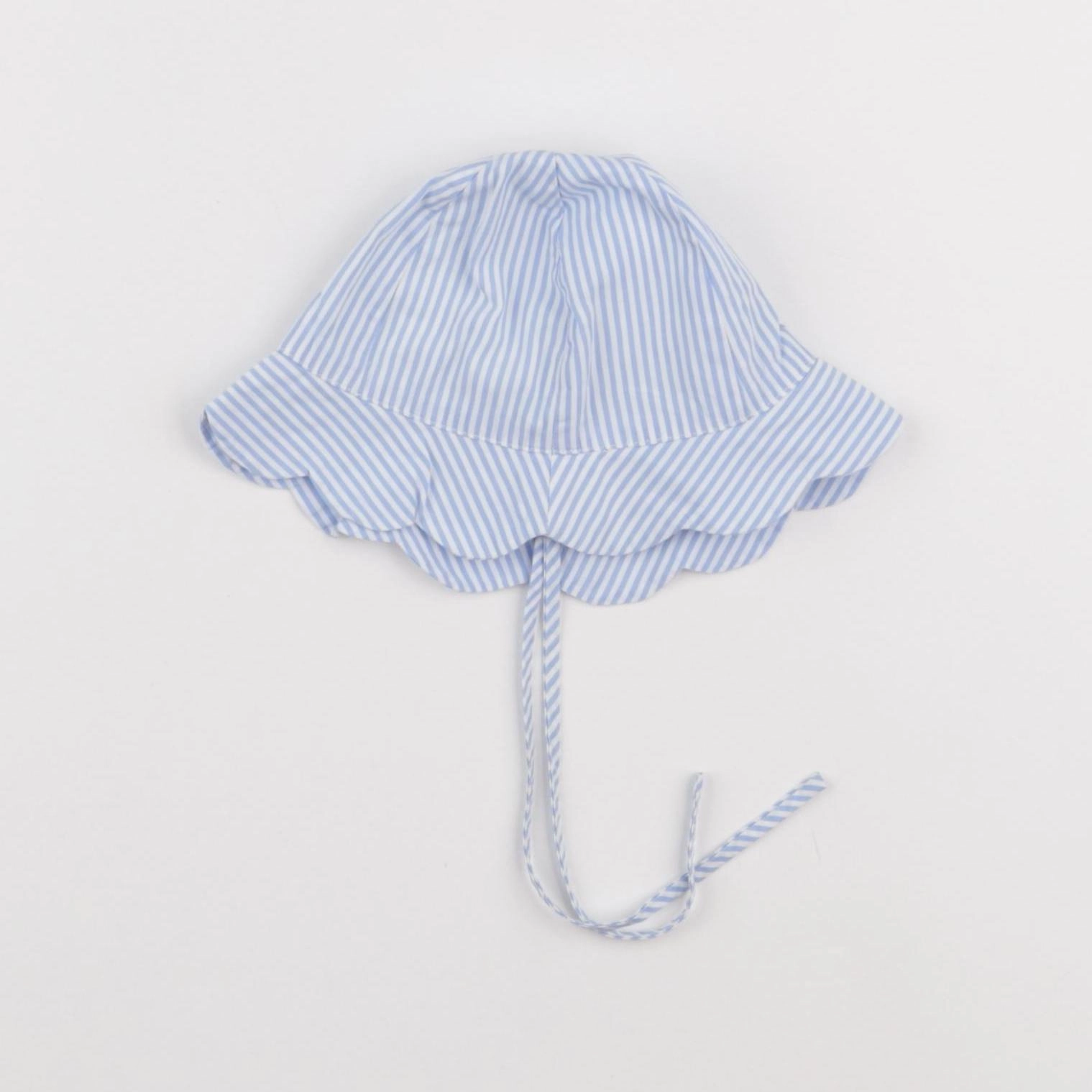 Jacadi - chapeau blanc, bleu - 18 mois