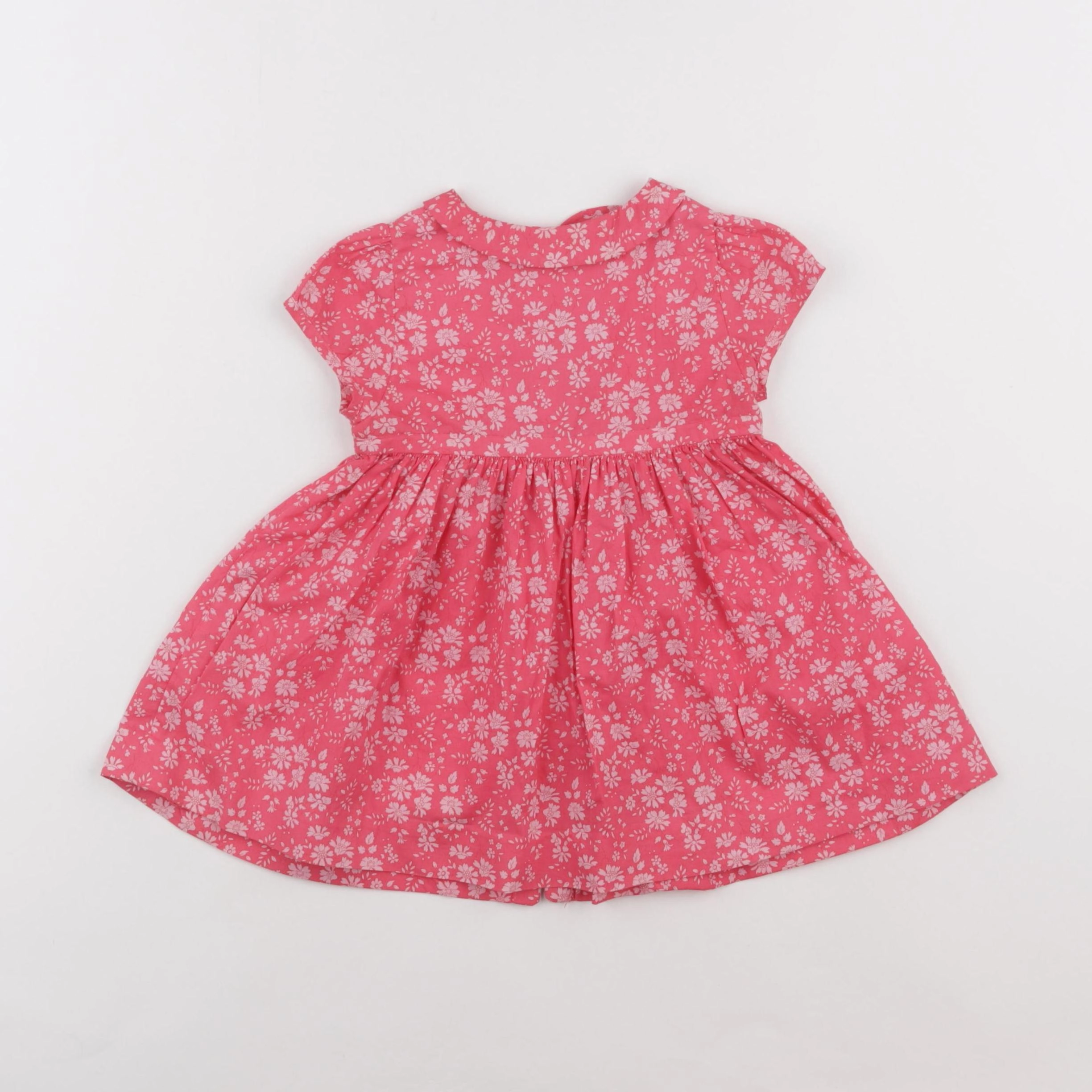 Jacadi - robe liberty rose - 12 mois