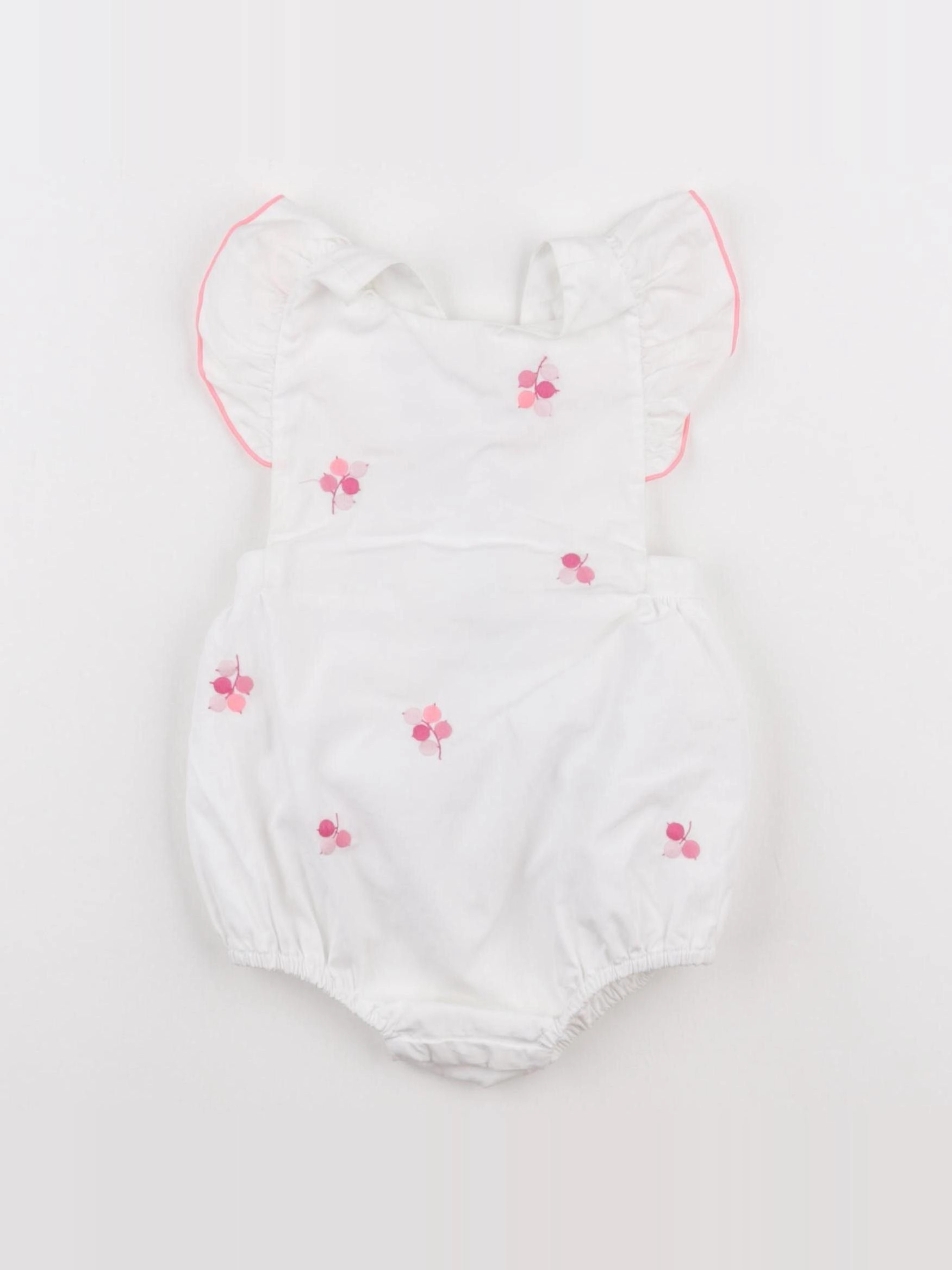 Jacadi - combinaison blanc - 12 mois