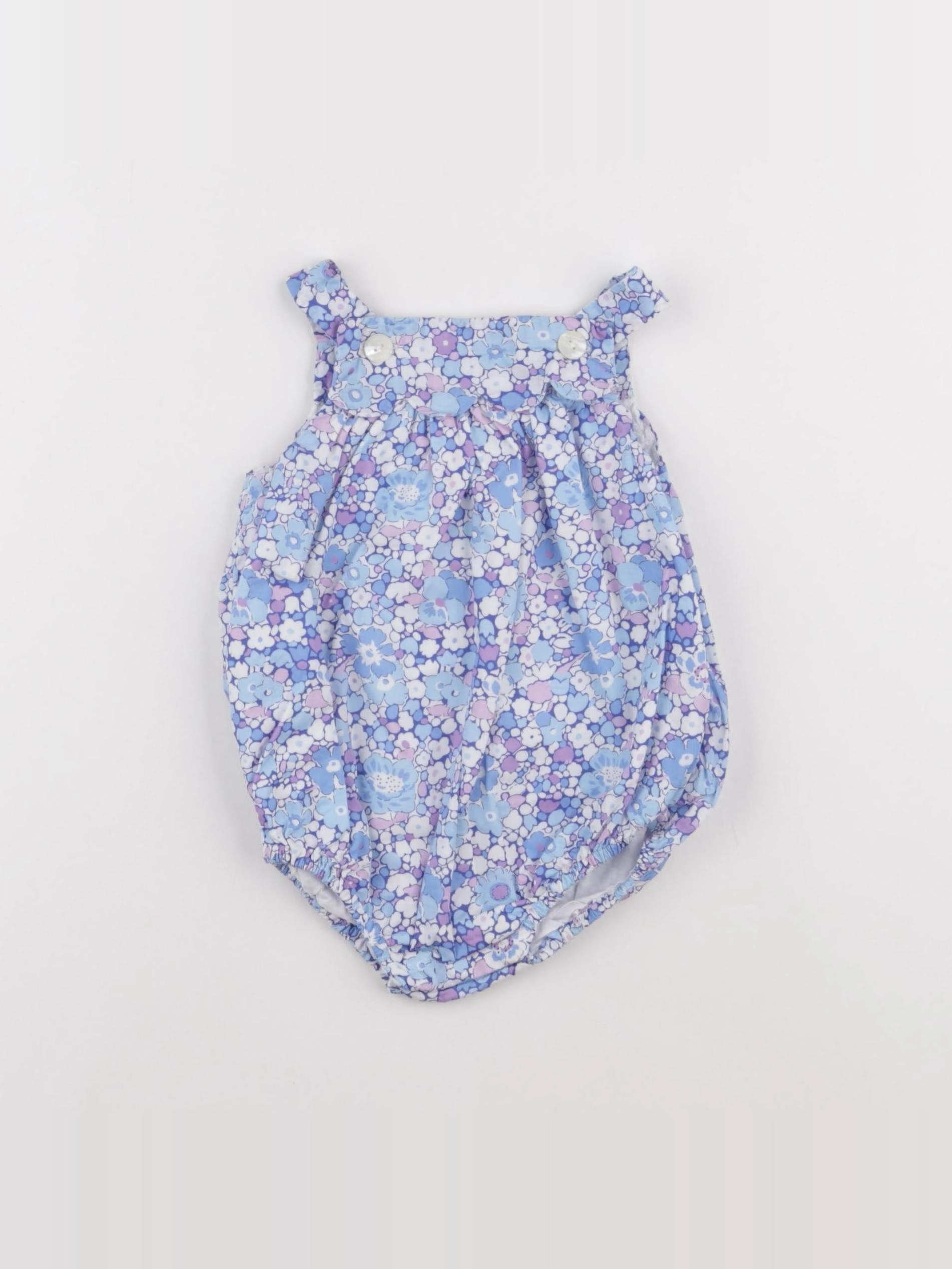 Jacadi - combinaison liberty multicolore - 12 mois