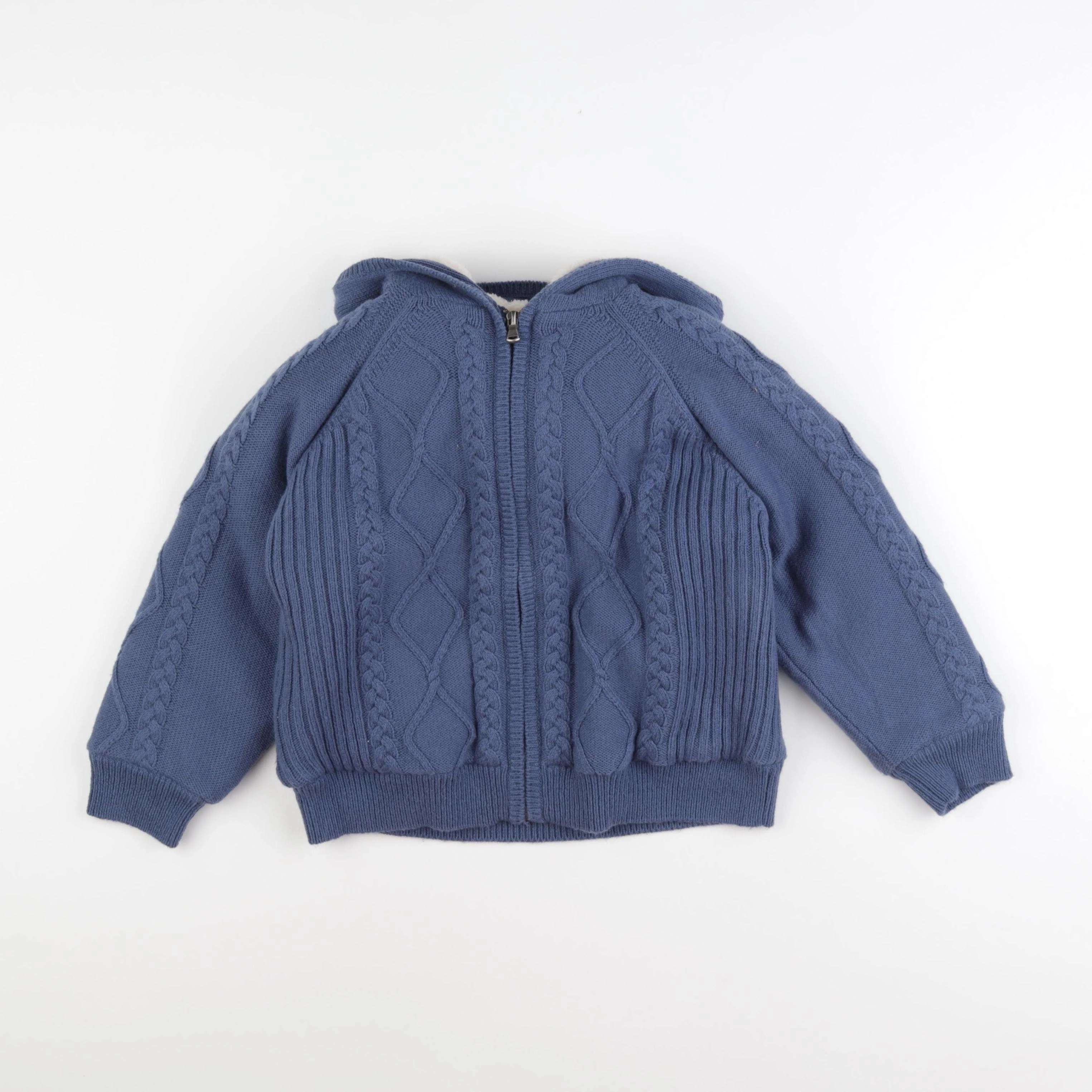 Monoprix - gilet bleu - 5 ans