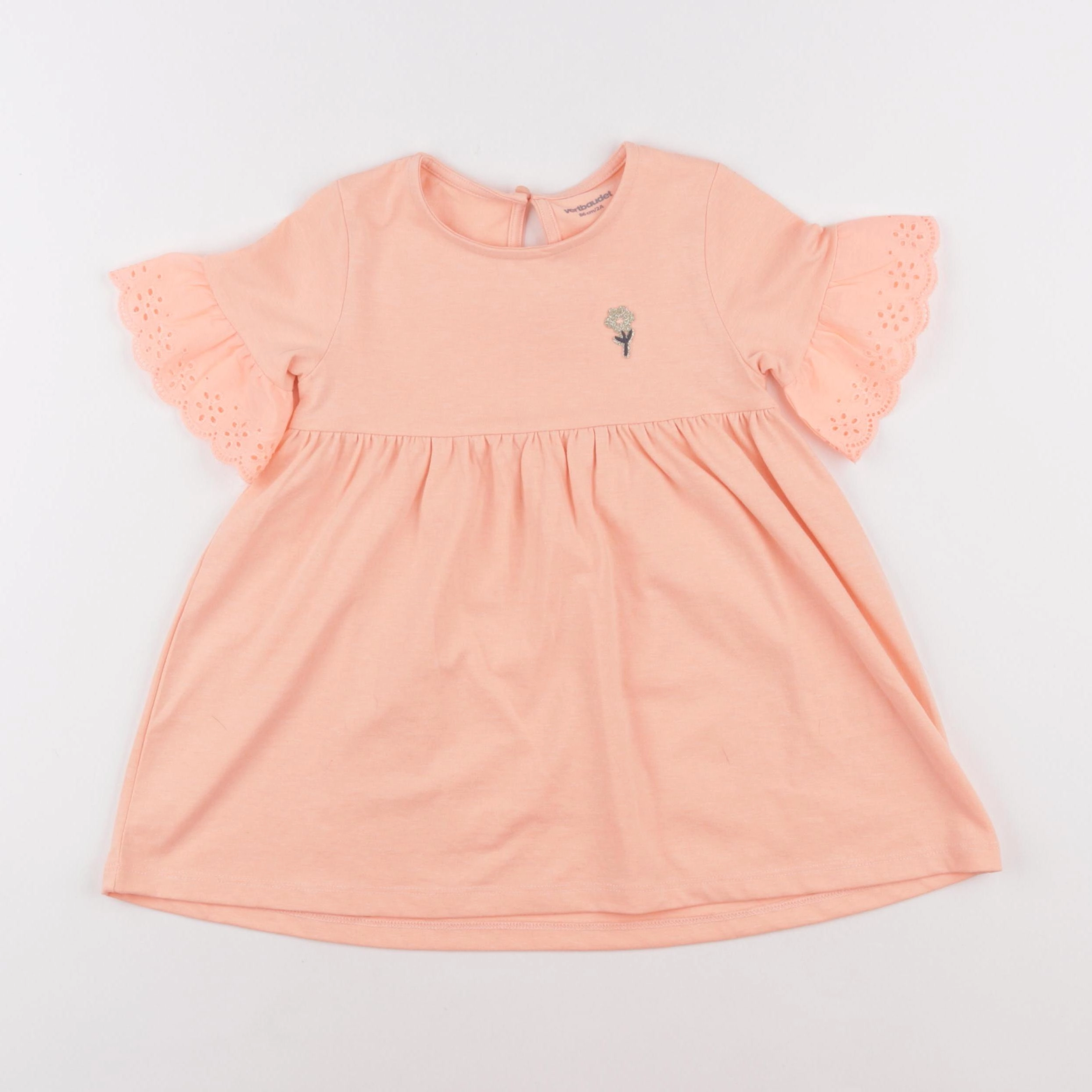 Vertbaudet - robe rose - 2 ans