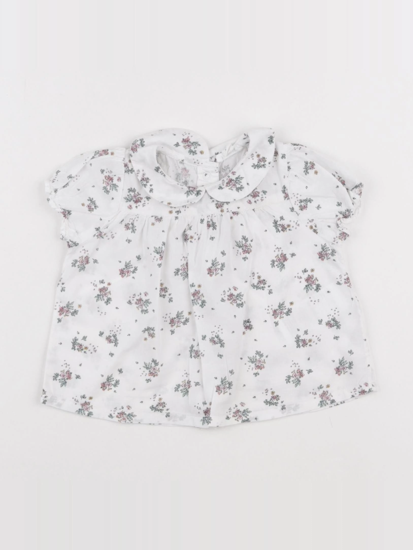 Vertbaudet - blouse multicolore - 9 mois