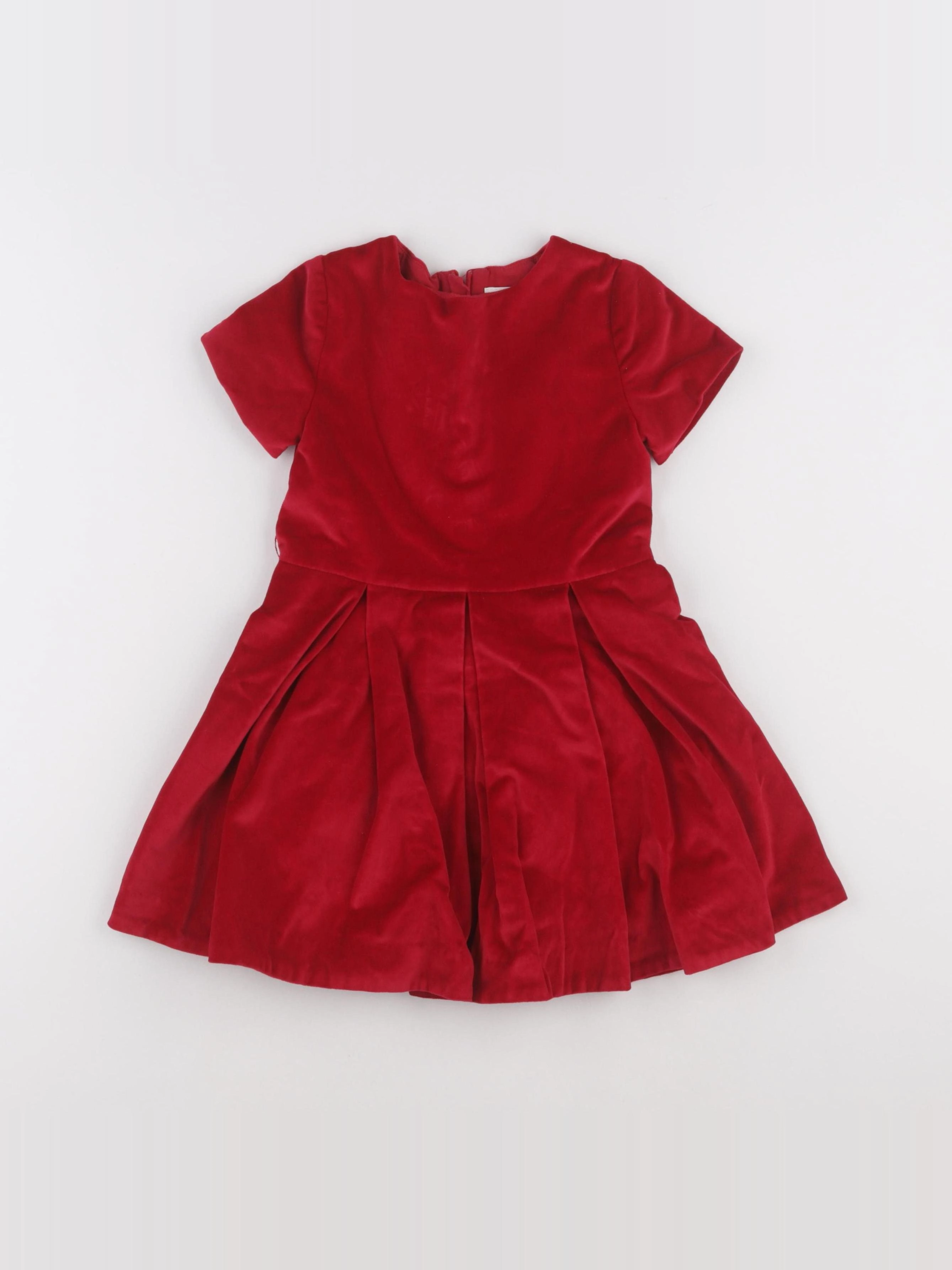 Jacadi - robe rouge - 4 ans