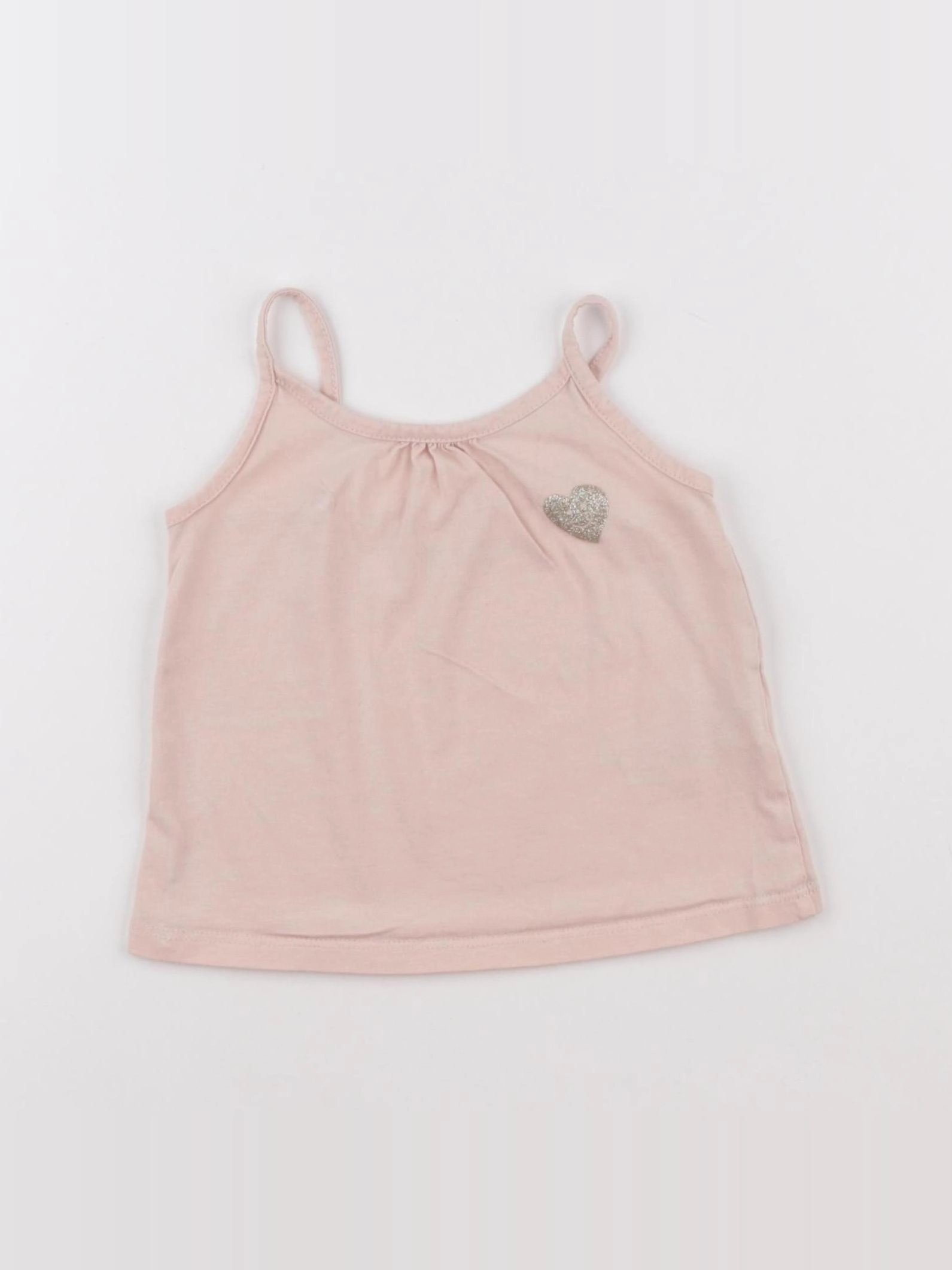 Vertbaudet - débardeur rose - 2 ans