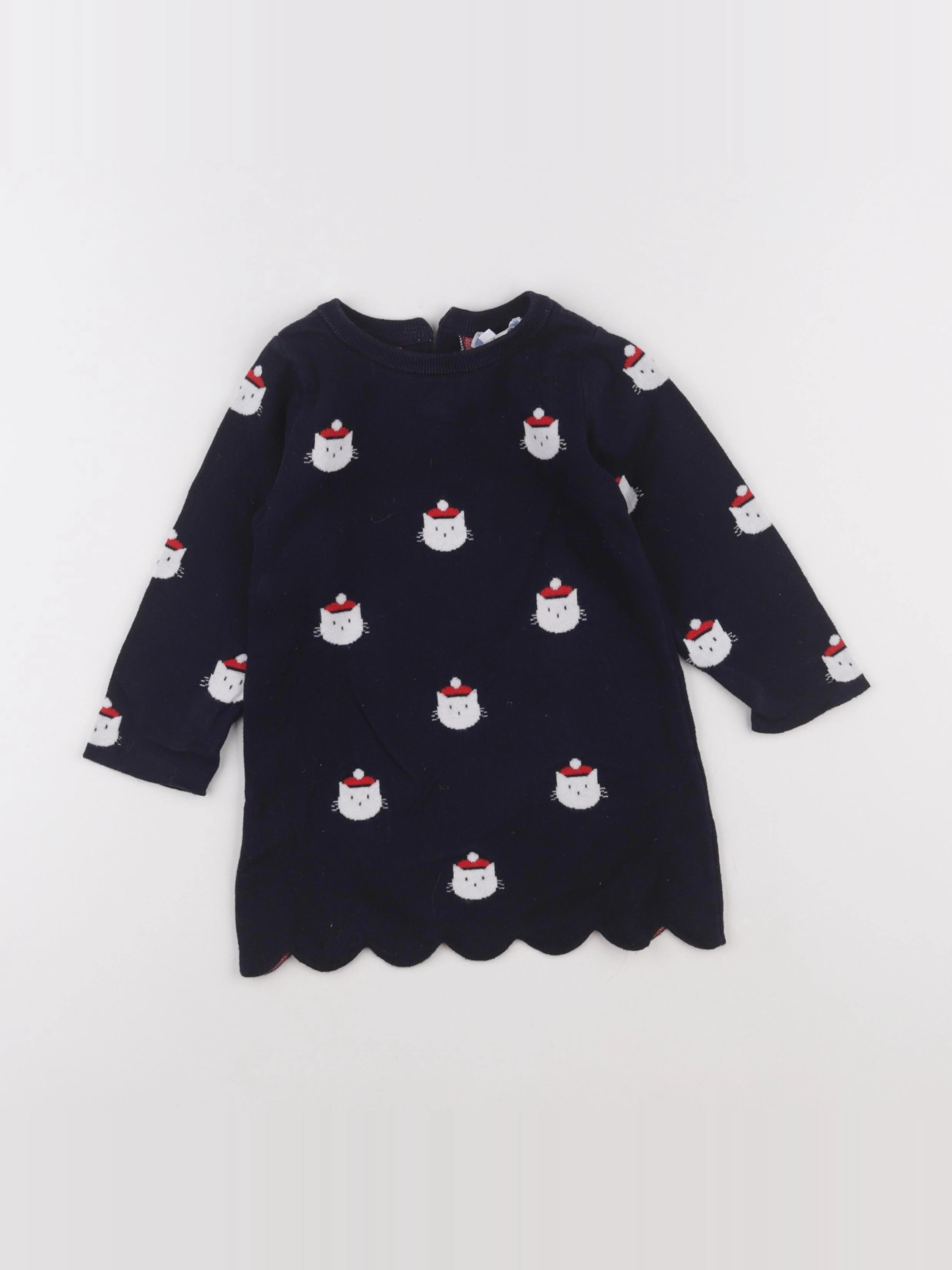 Jacadi - robe bleu - 24 mois