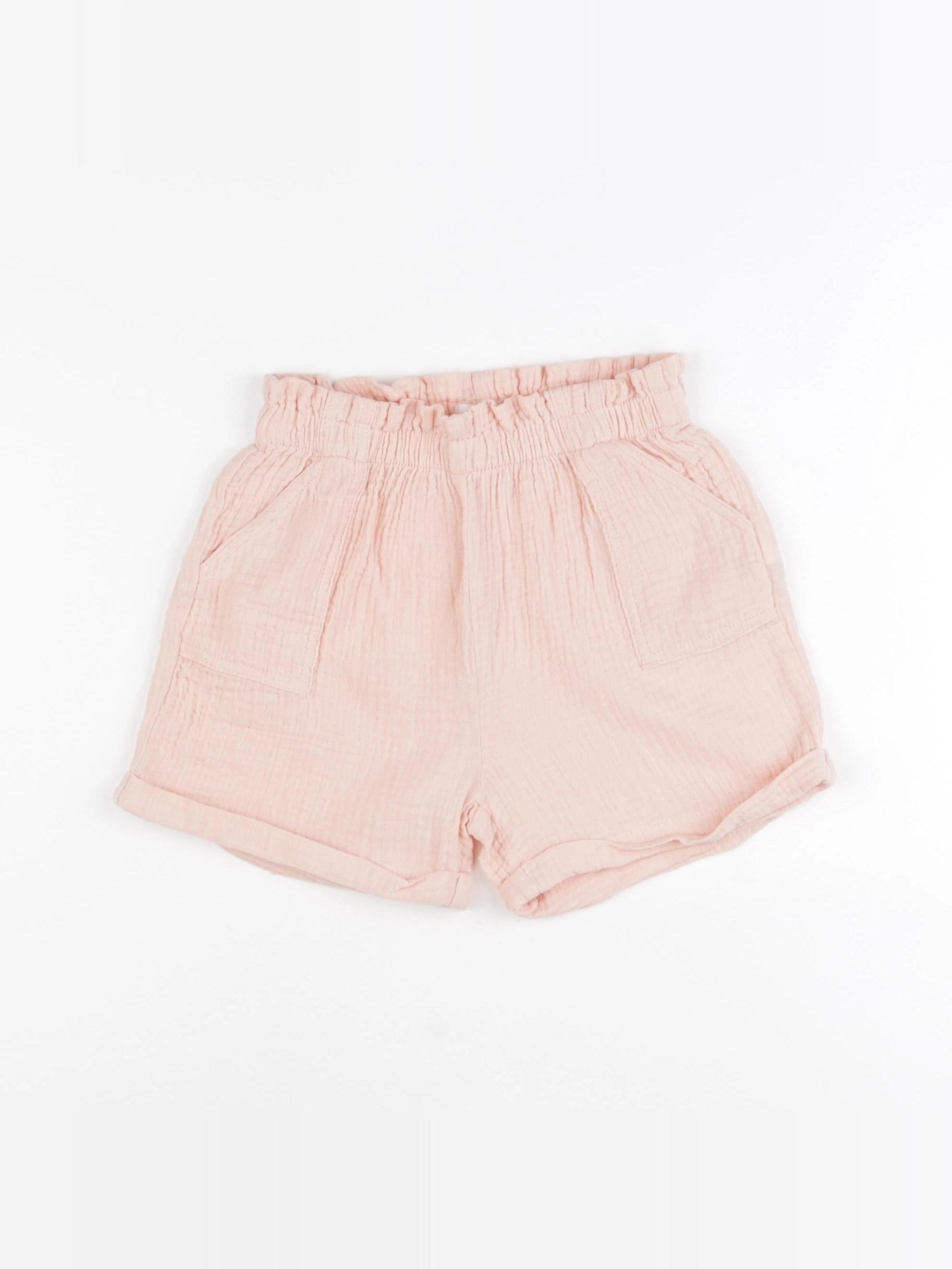 Vertbaudet - short rose - 6 ans