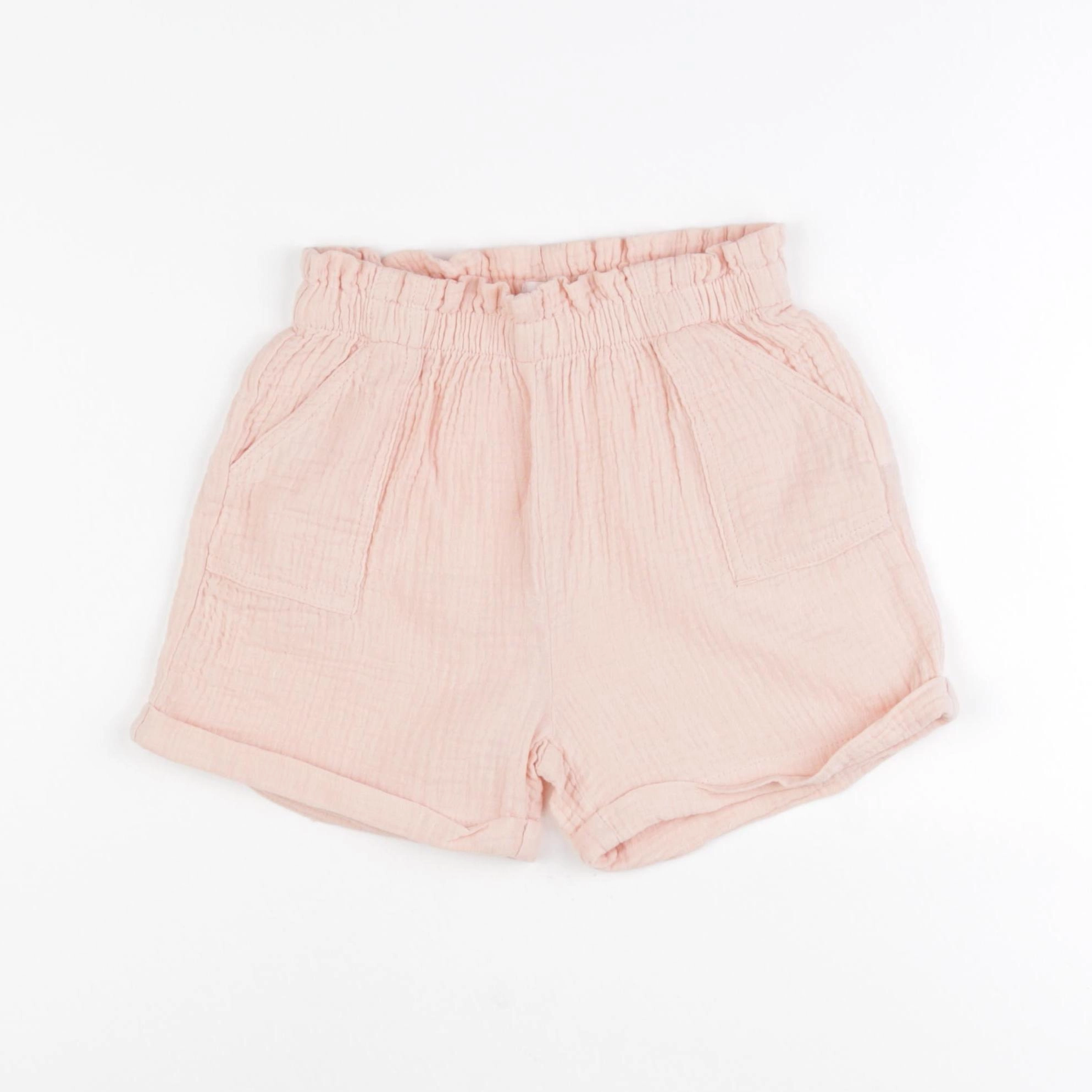 Vertbaudet - short rose - 6 ans