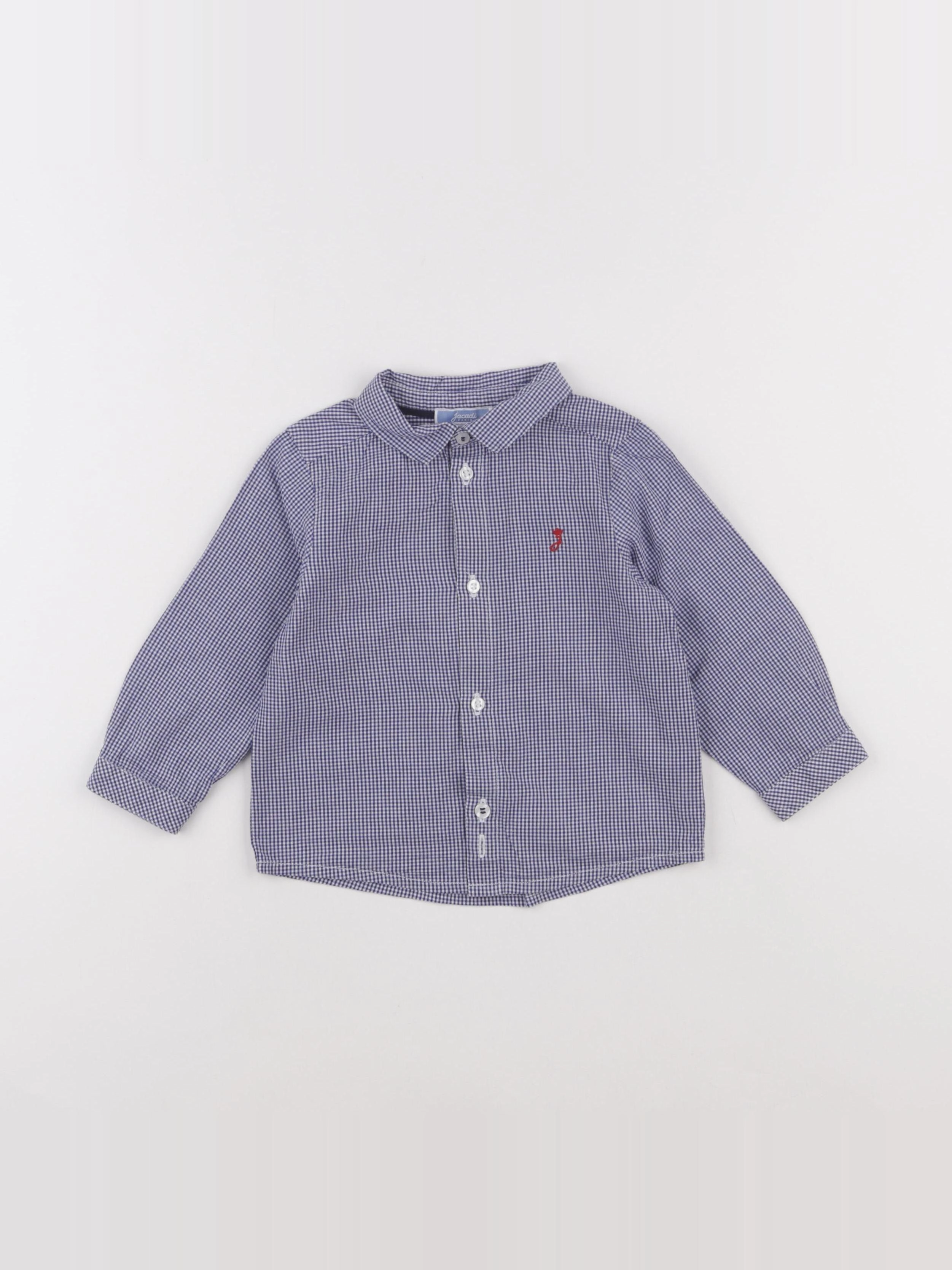 Jacadi - chemise bleu - 18 mois