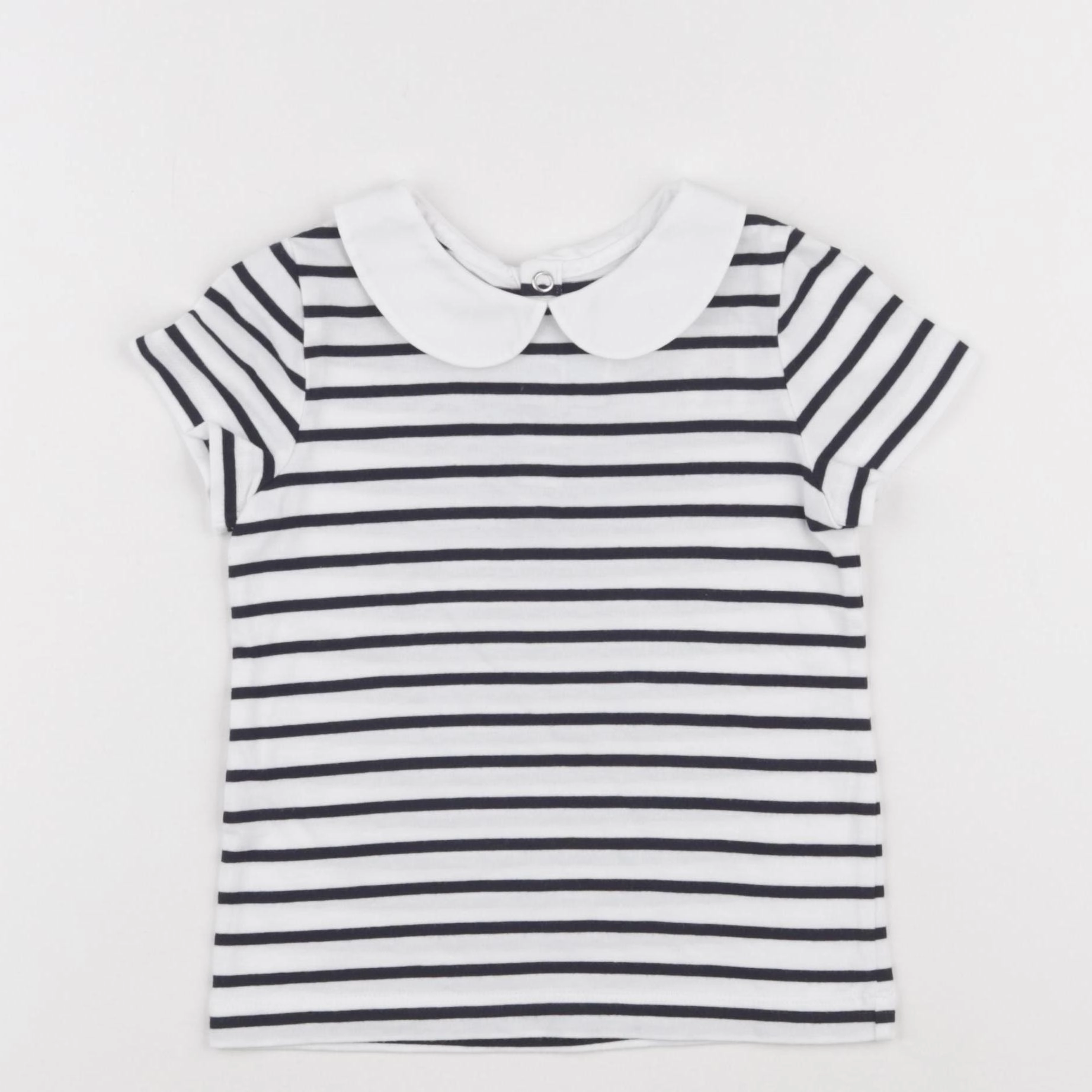 Jacadi - tee-shirt blanc, bleu - 3 ans