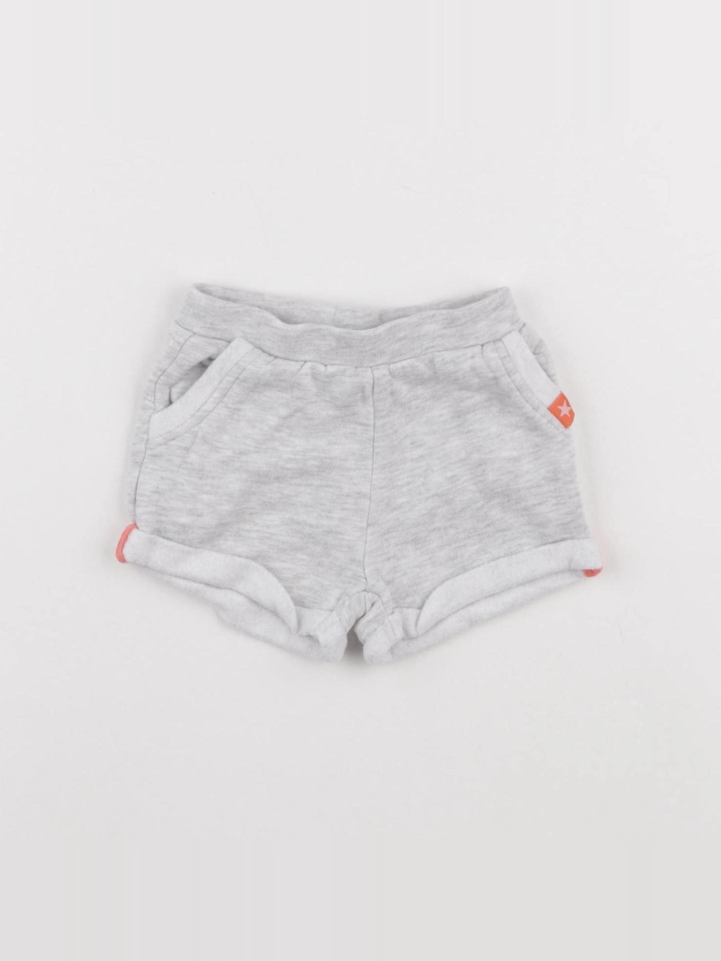 Vertbaudet - short gris - 3 mois