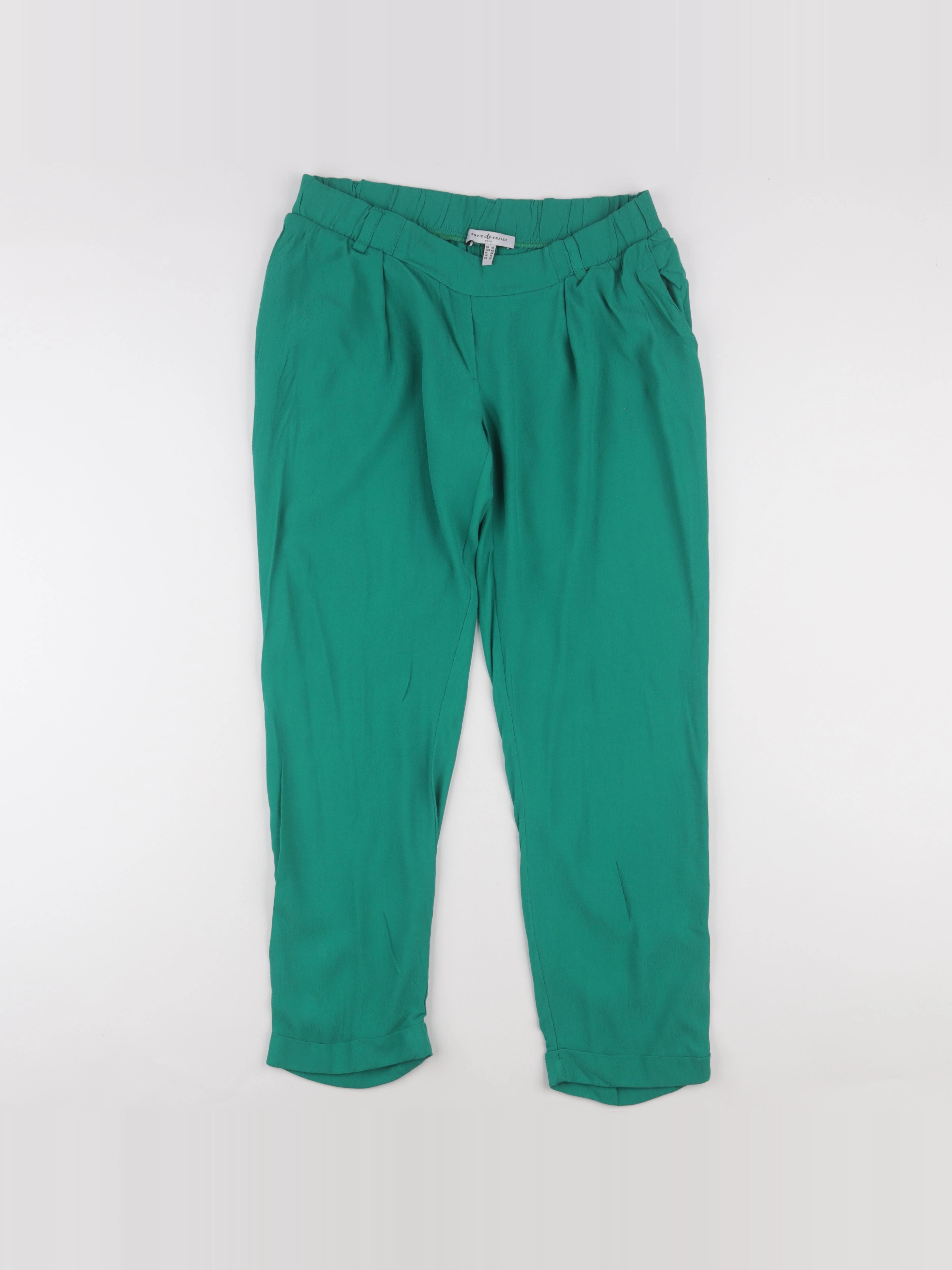 Envie de fraise - pantalon grossesse vert - 42