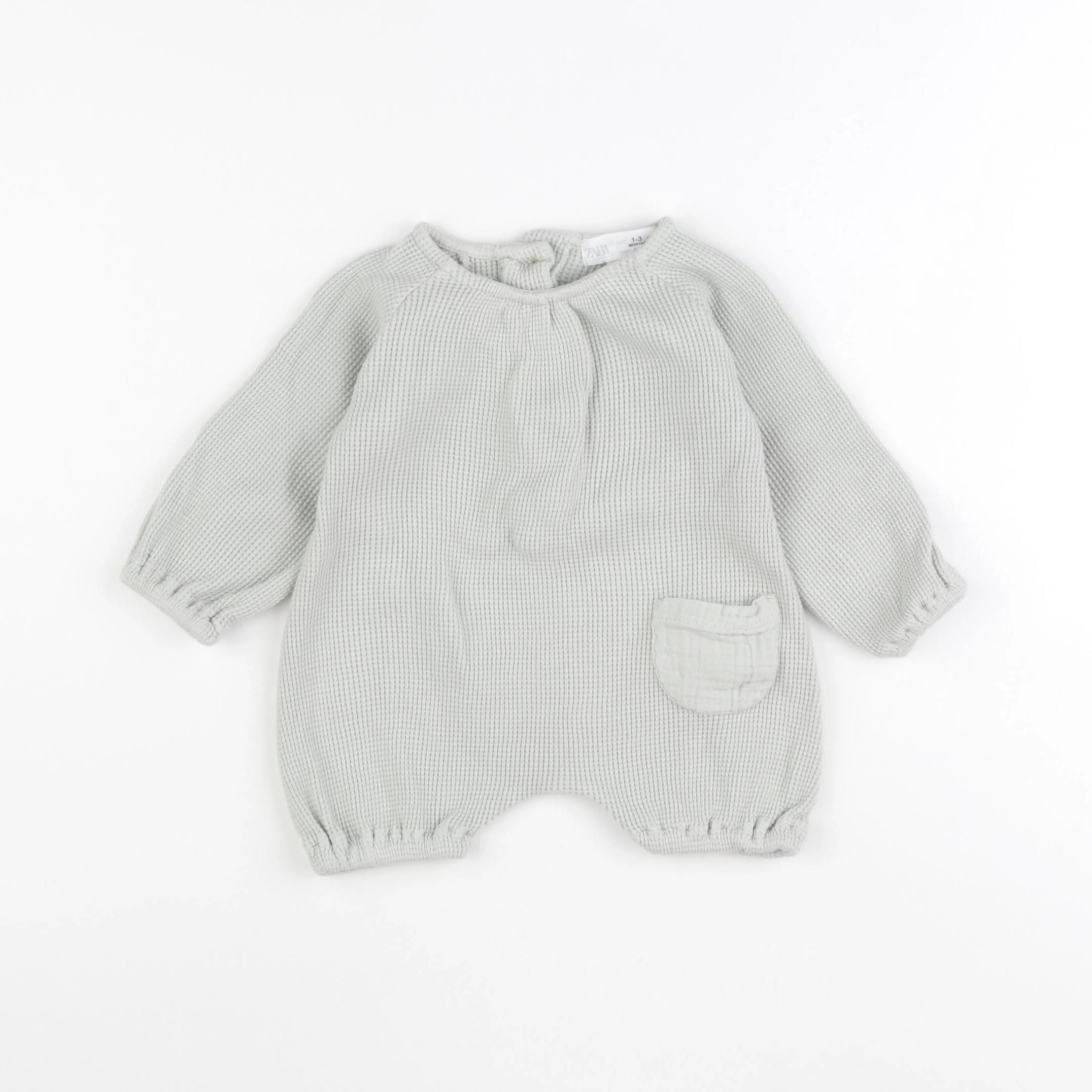 Zara - combinaison vert - 1/3 mois