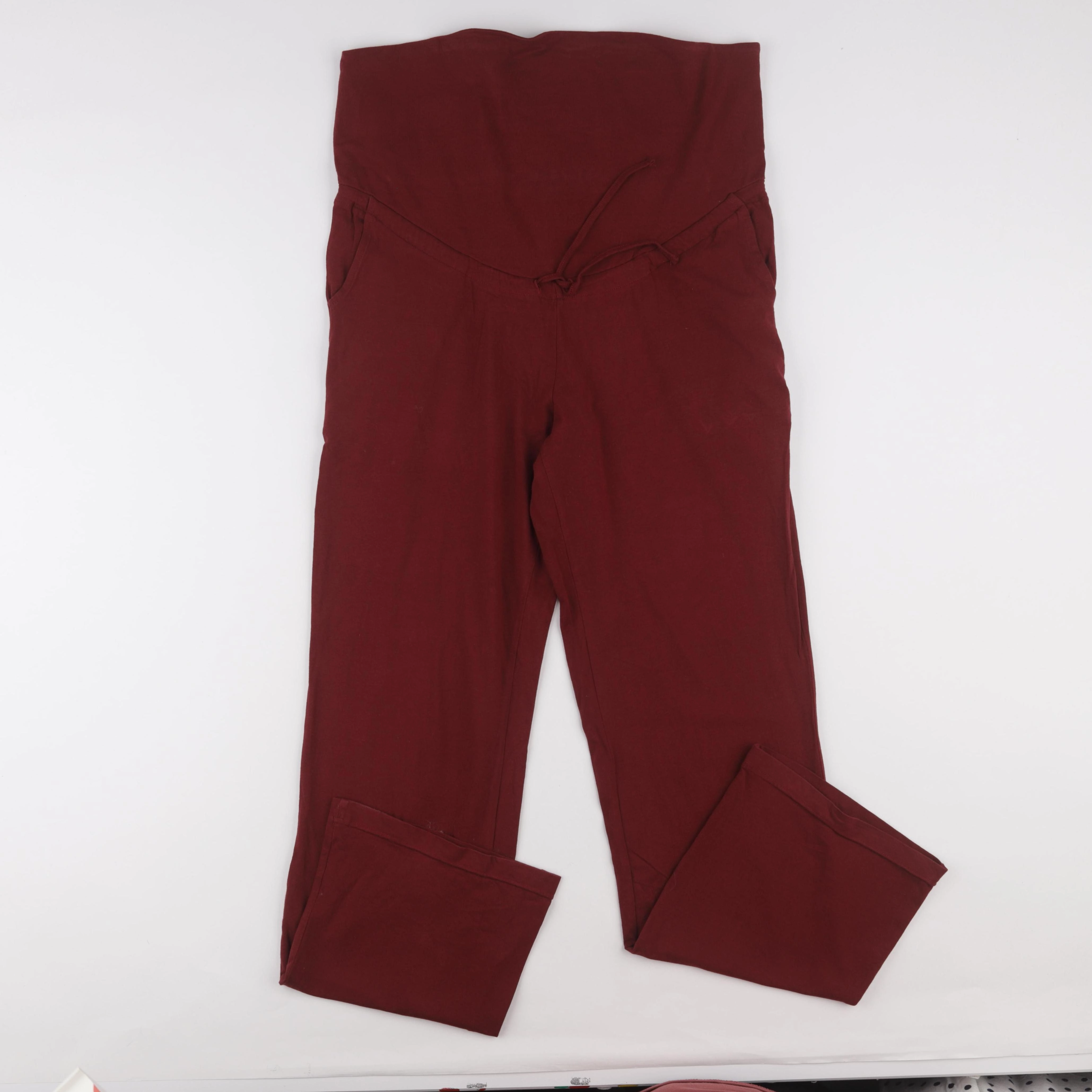 Vertbaudet - pantalon grossesse rouge - 42 à 44
