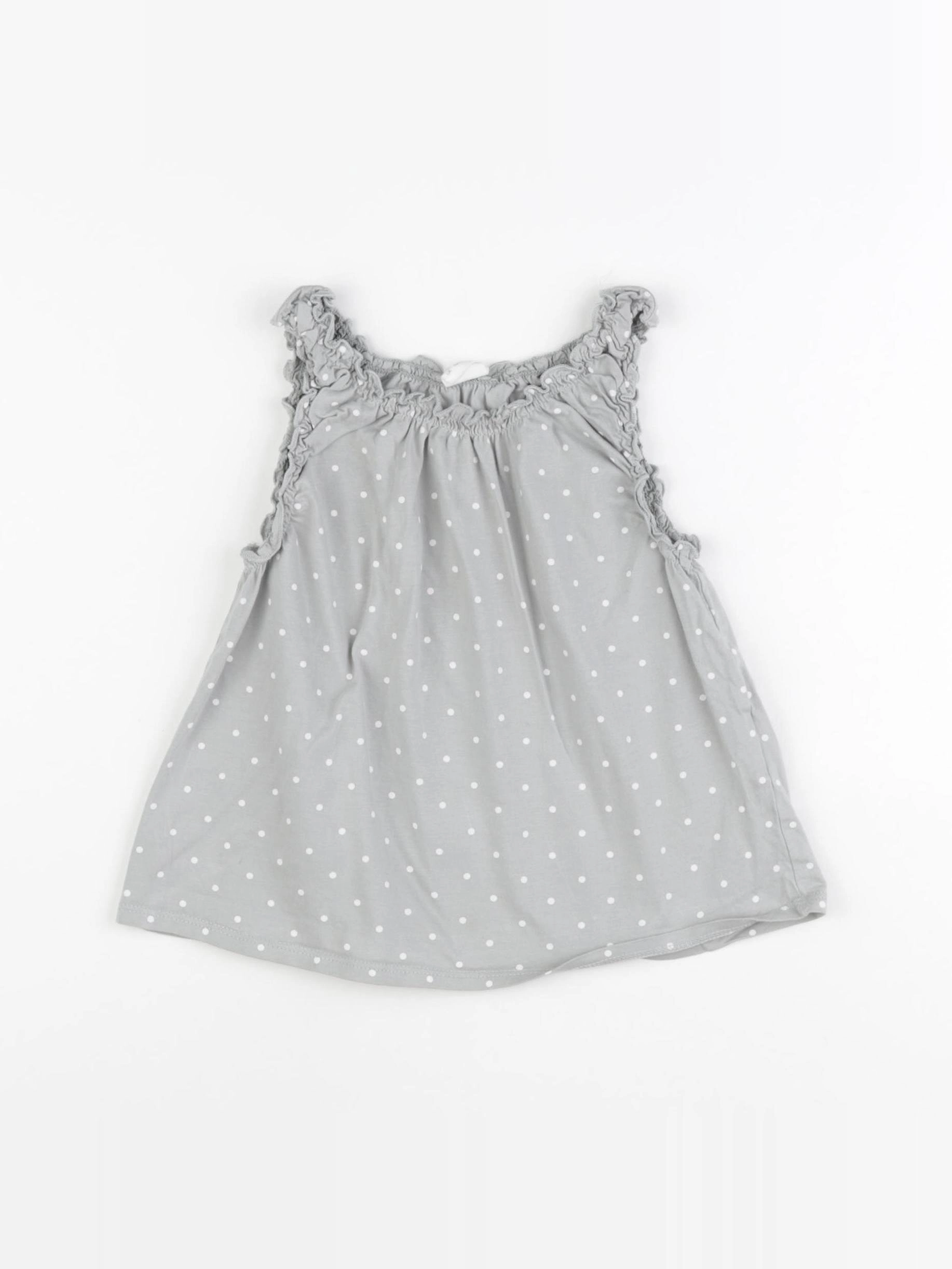 H&M - débardeur vert - 18/24 mois