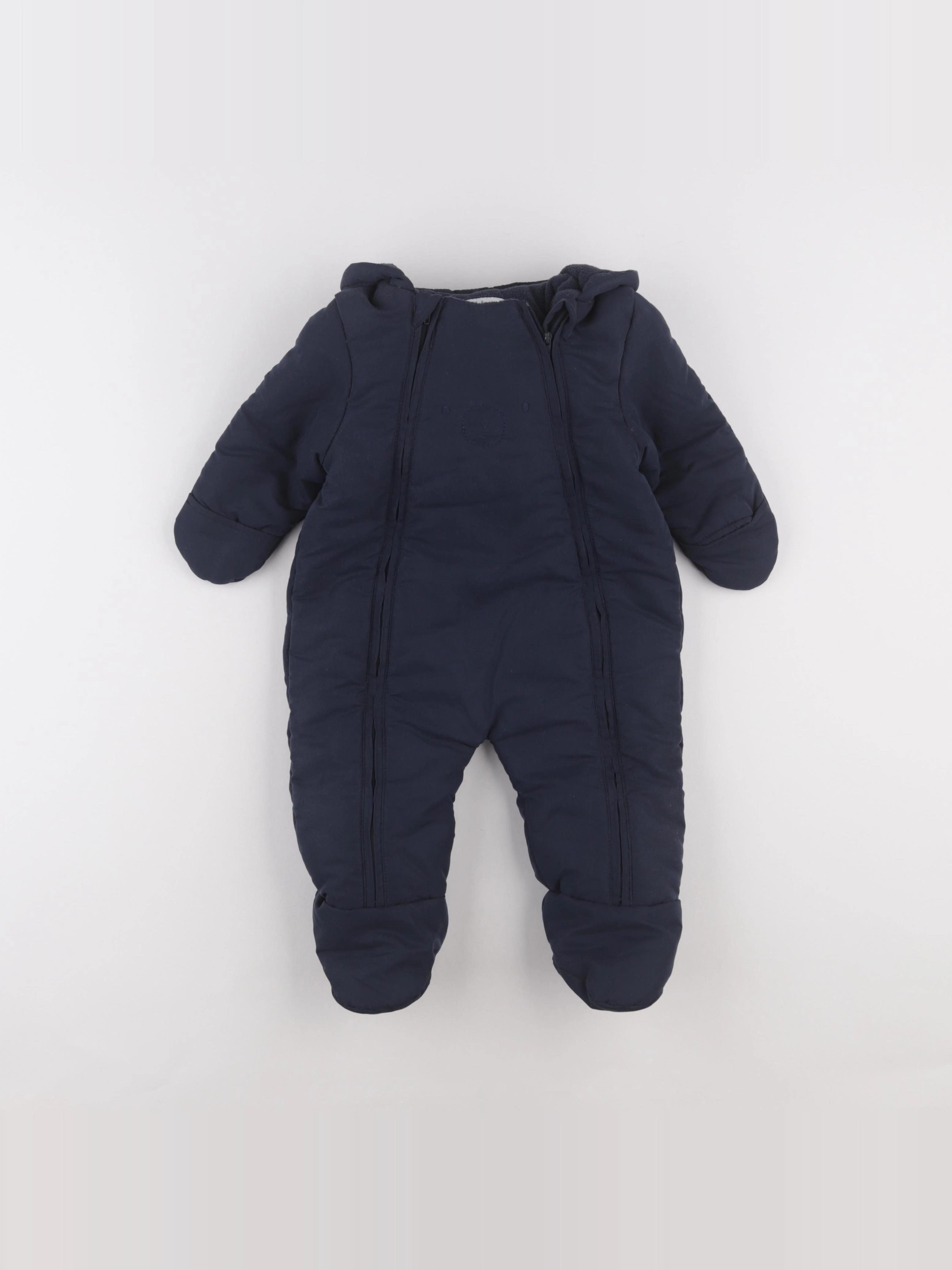 Vertbaudet - combi-pilote bleu - 6 mois