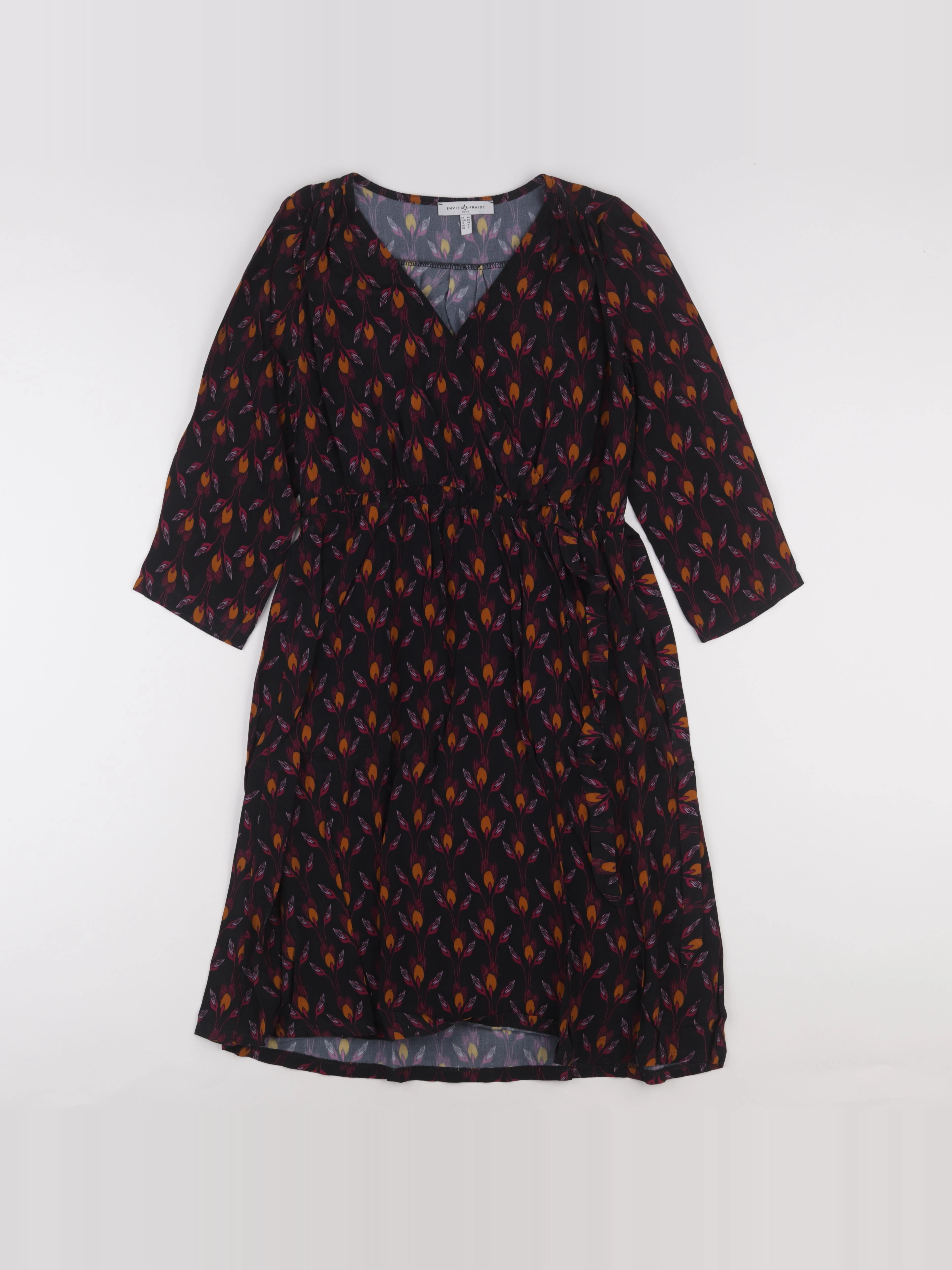 Envie de fraise - robe grossesse noir - 34