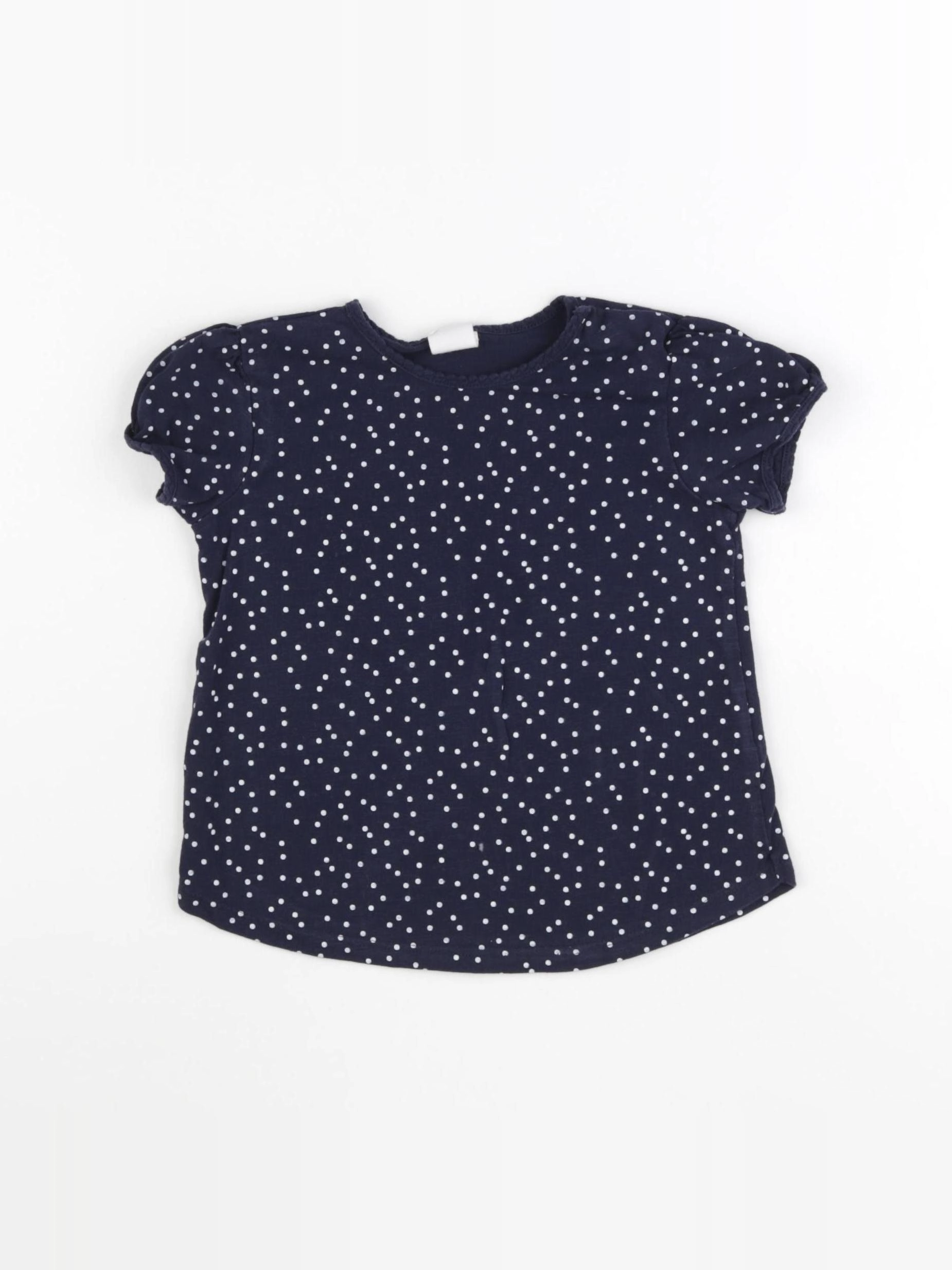 H&M - tee-shirt bleu - 18/24 mois
