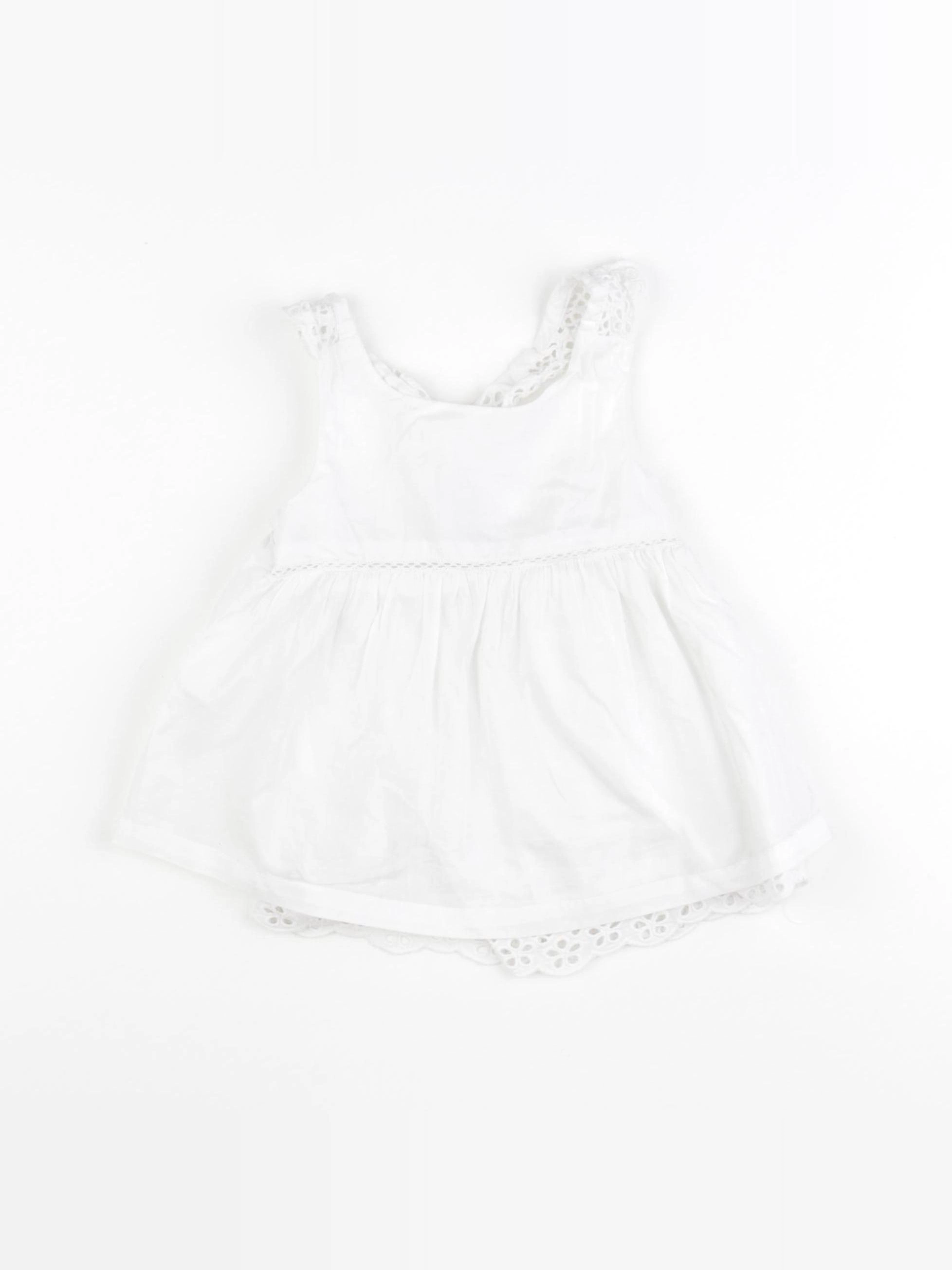 Vertbaudet - débardeur blanc - 2 ans