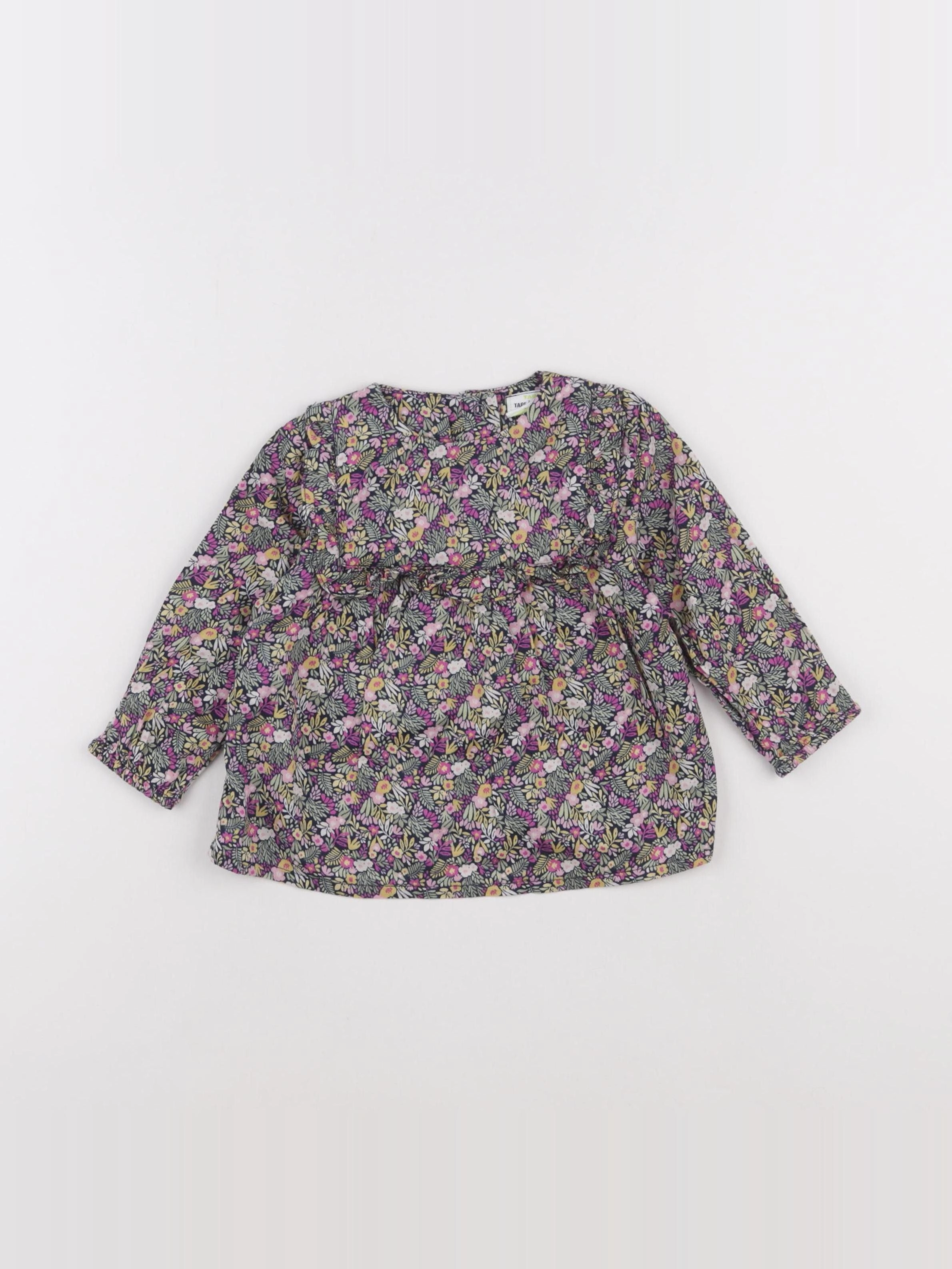Tape à l'oeil - blouse bleu - 12 mois