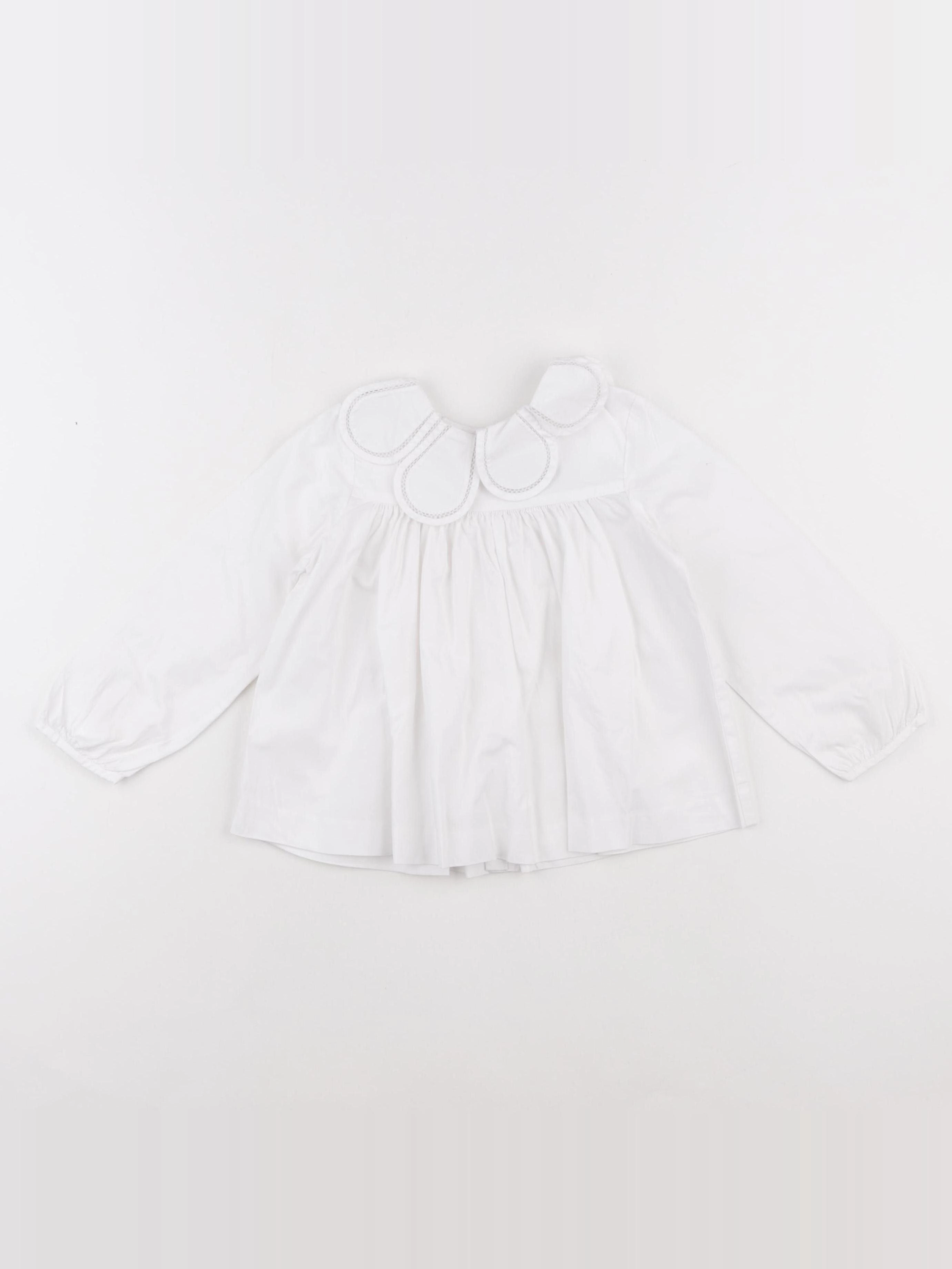 Jacadi - blouse blanc - 36 mois