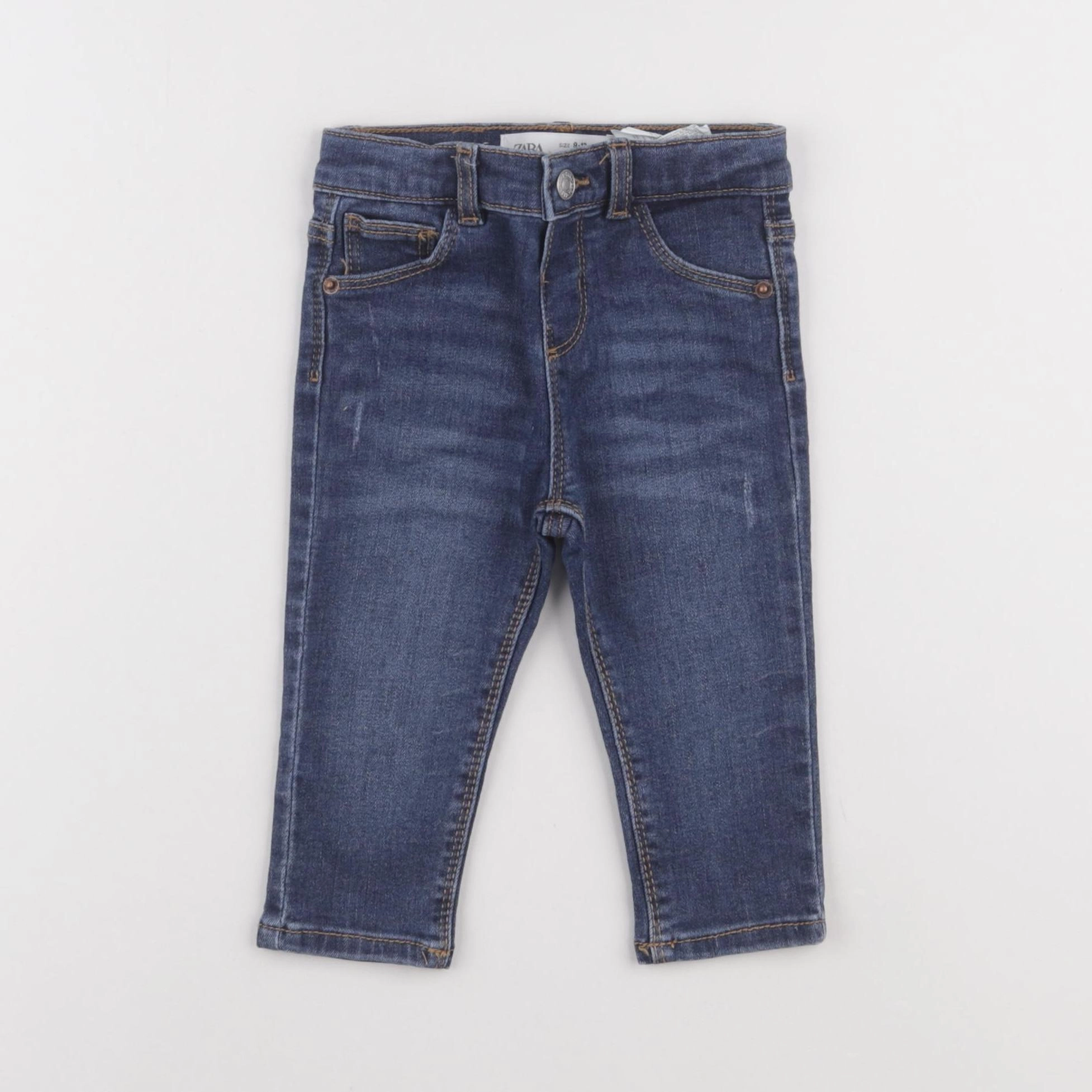 Zara - jean bleu - 9/12 mois
