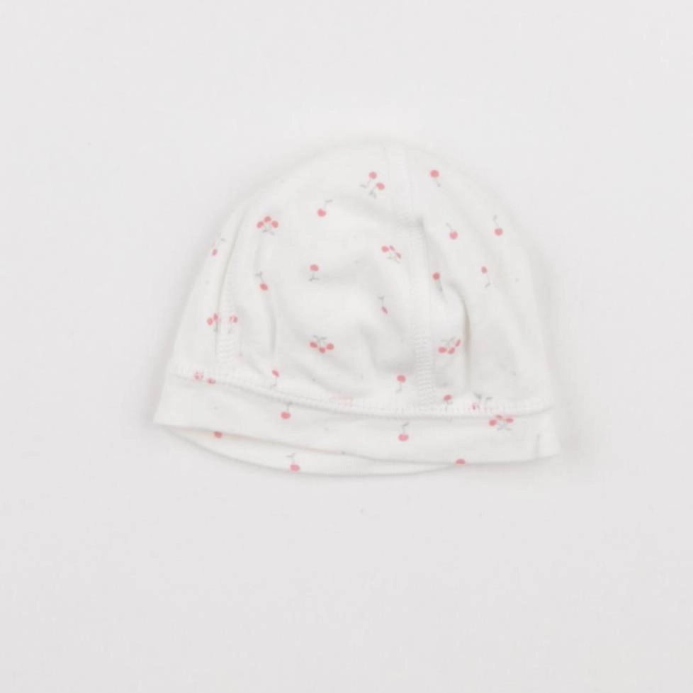 Petit Bateau - bonnet de naissance beige - 1 mois