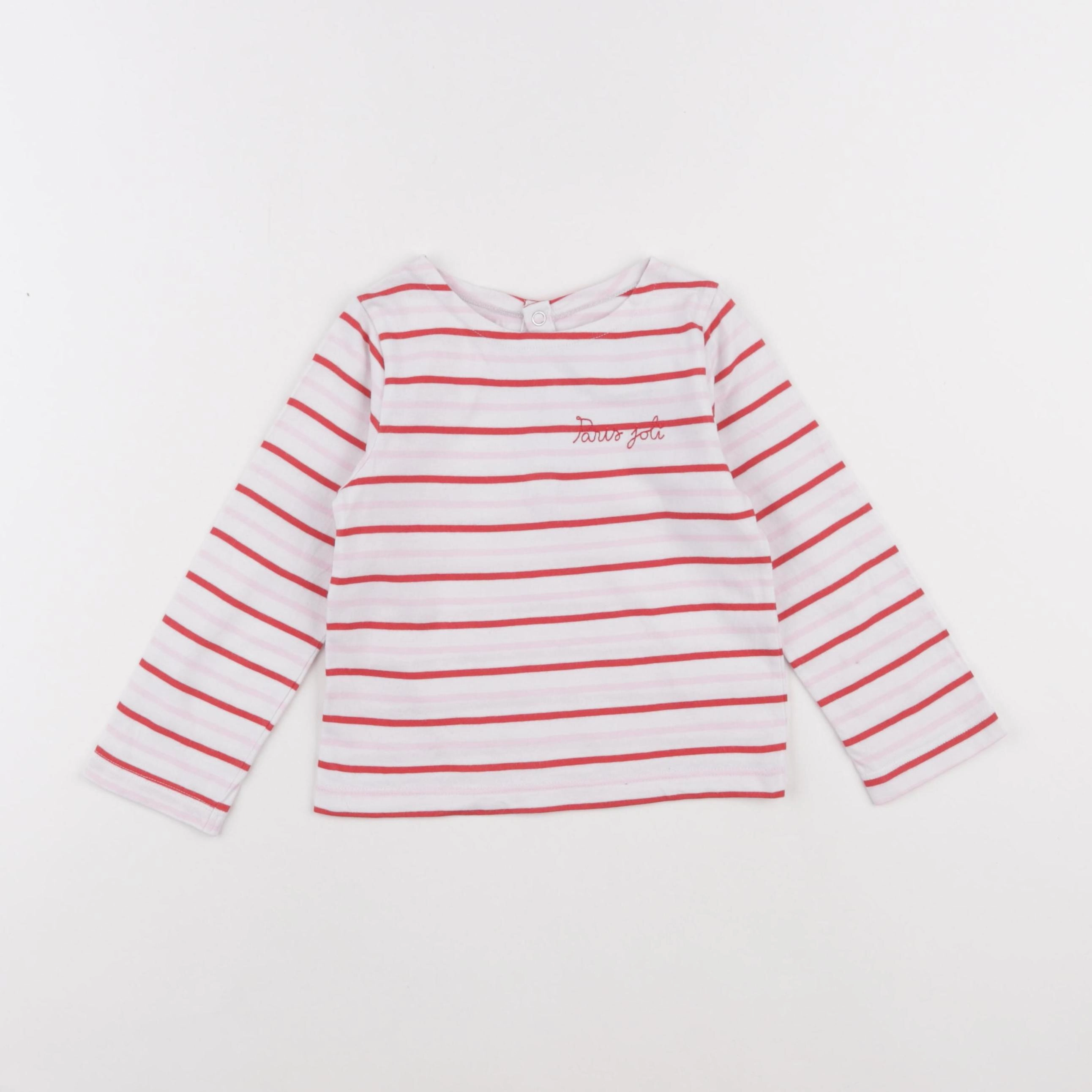 Jacadi - tee-shirt rose - 36 mois