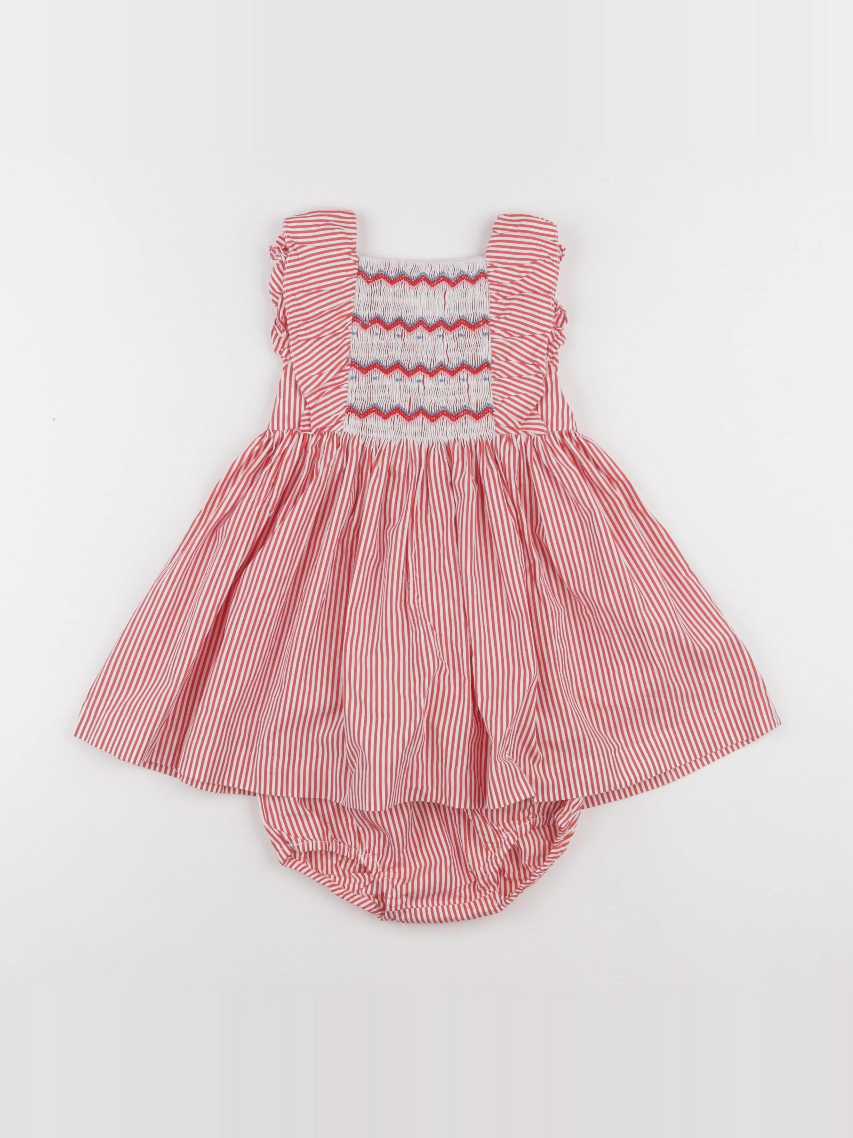 Jacadi - robe rouge - 36 mois