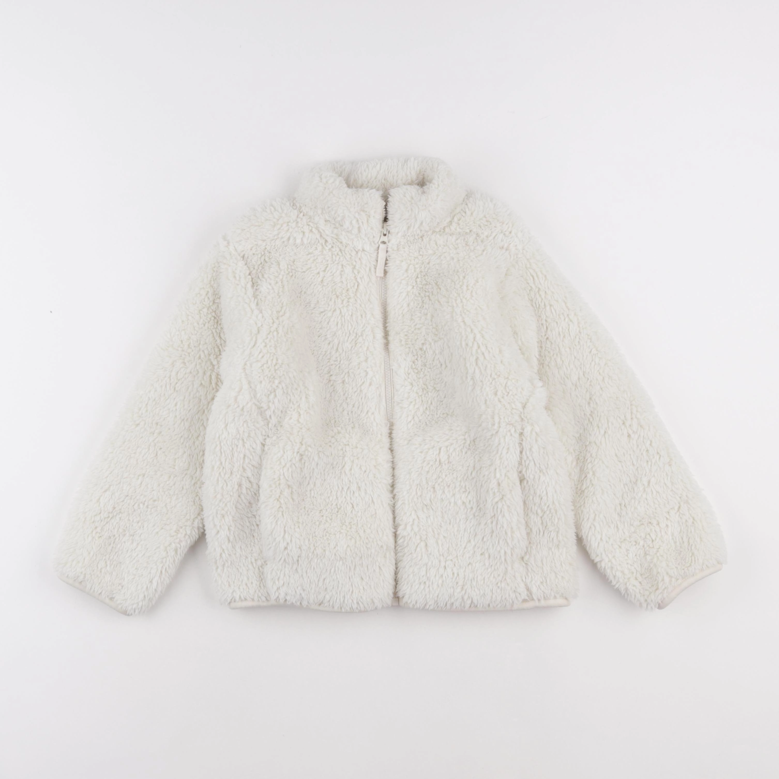 Uniqlo - veste blanc - 3/4 ans
